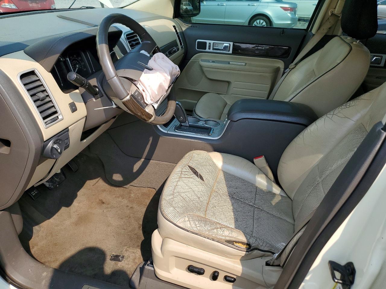 2008 Lincoln Mkx Beige vin: 2LMDU68C68BJ20841