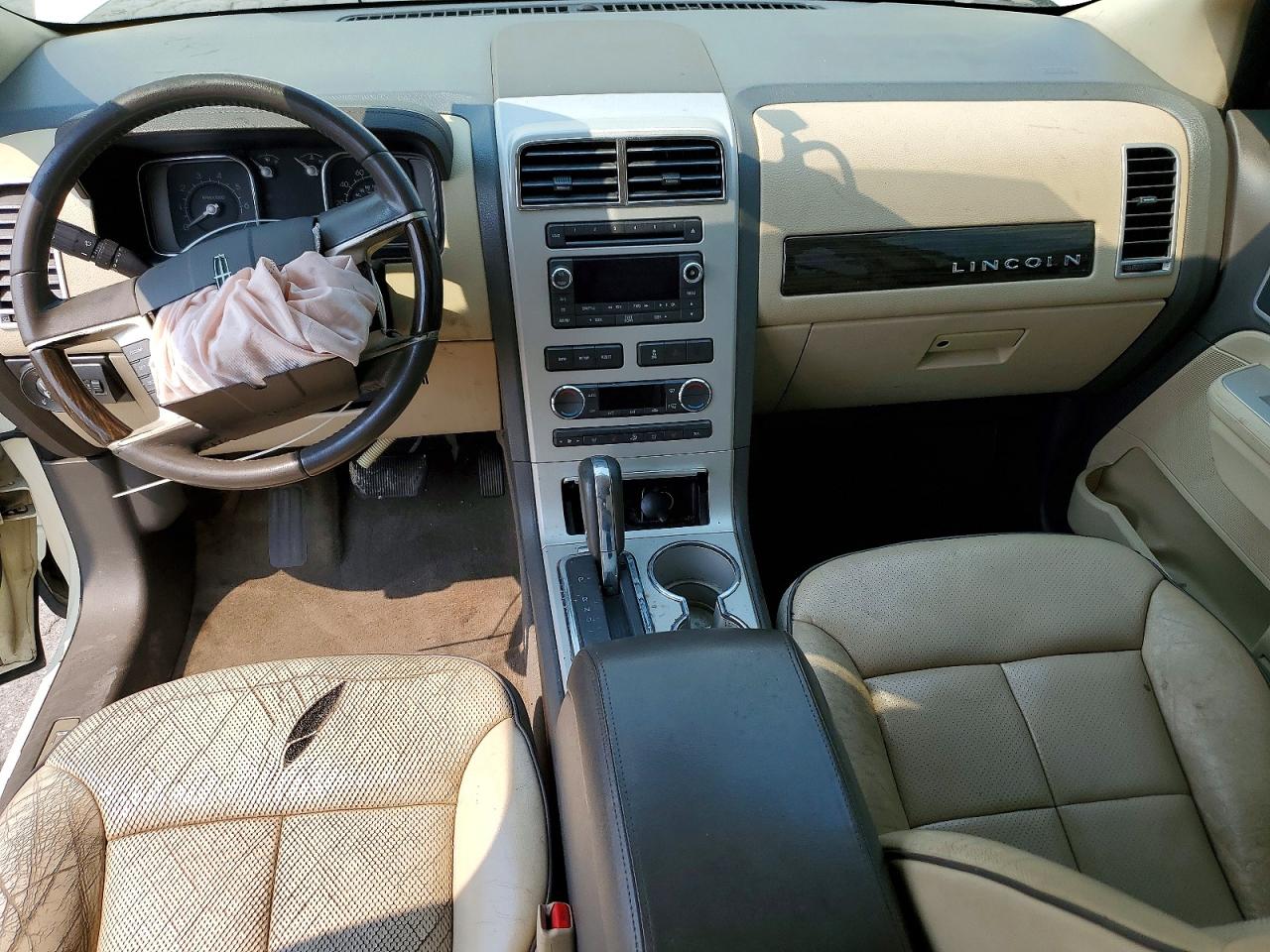 2008 Lincoln Mkx Beige vin: 2LMDU68C68BJ20841