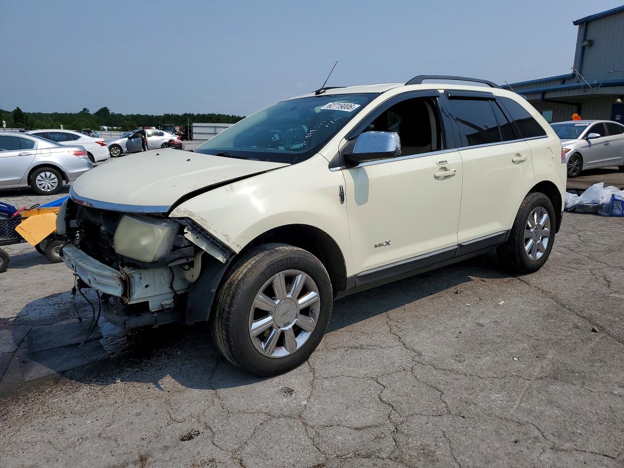 2008 Lincoln Mkx Beige vin: 2LMDU68C68BJ20841
