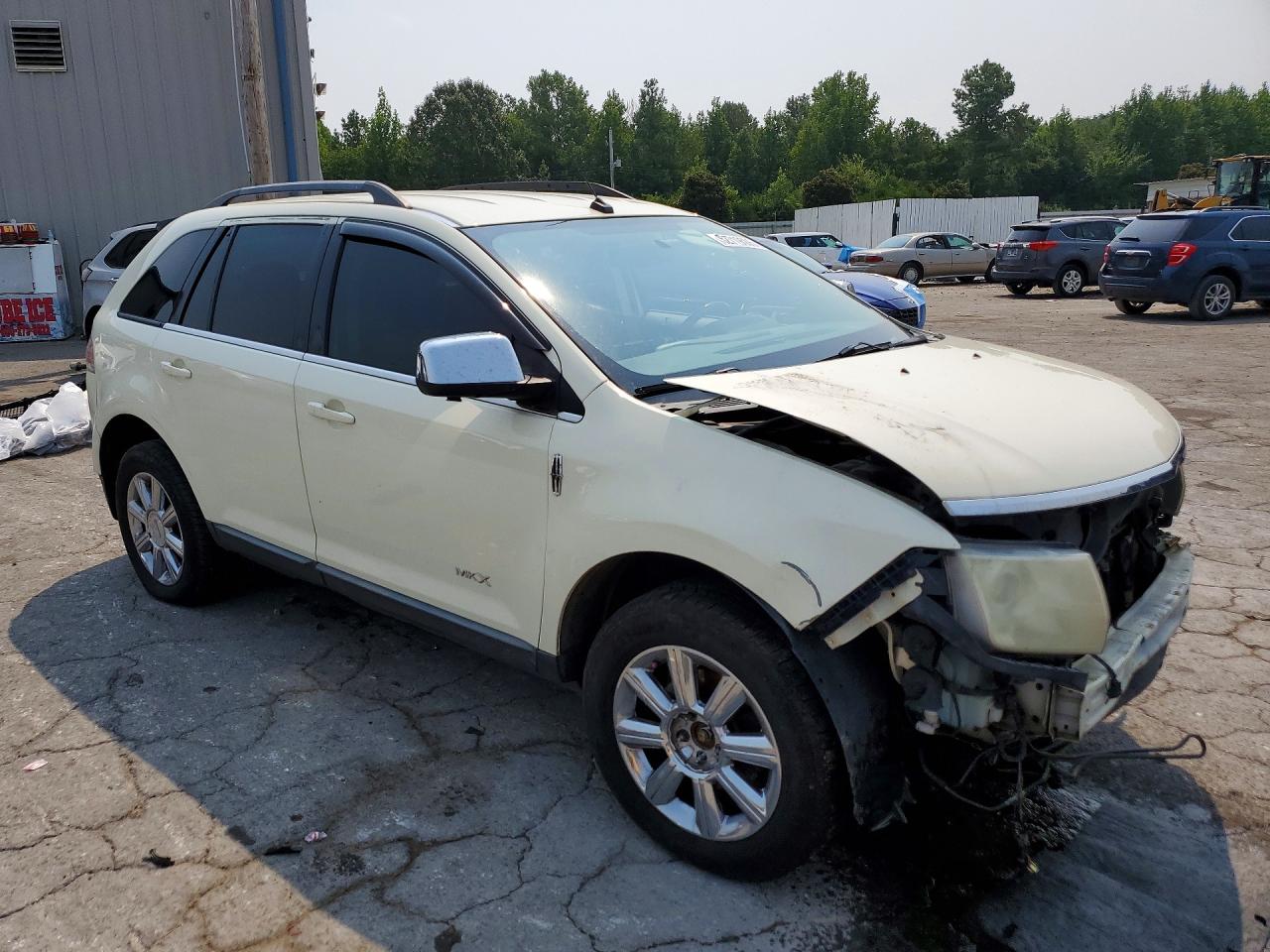 2008 Lincoln Mkx Beige vin: 2LMDU68C68BJ20841