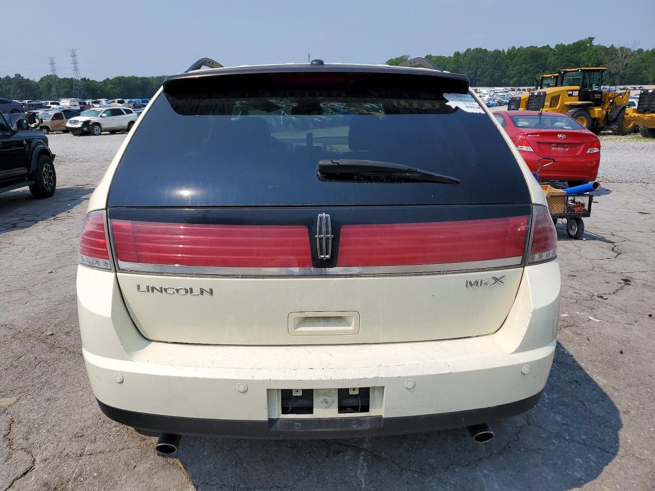 2008 Lincoln Mkx Beige vin: 2LMDU68C68BJ20841