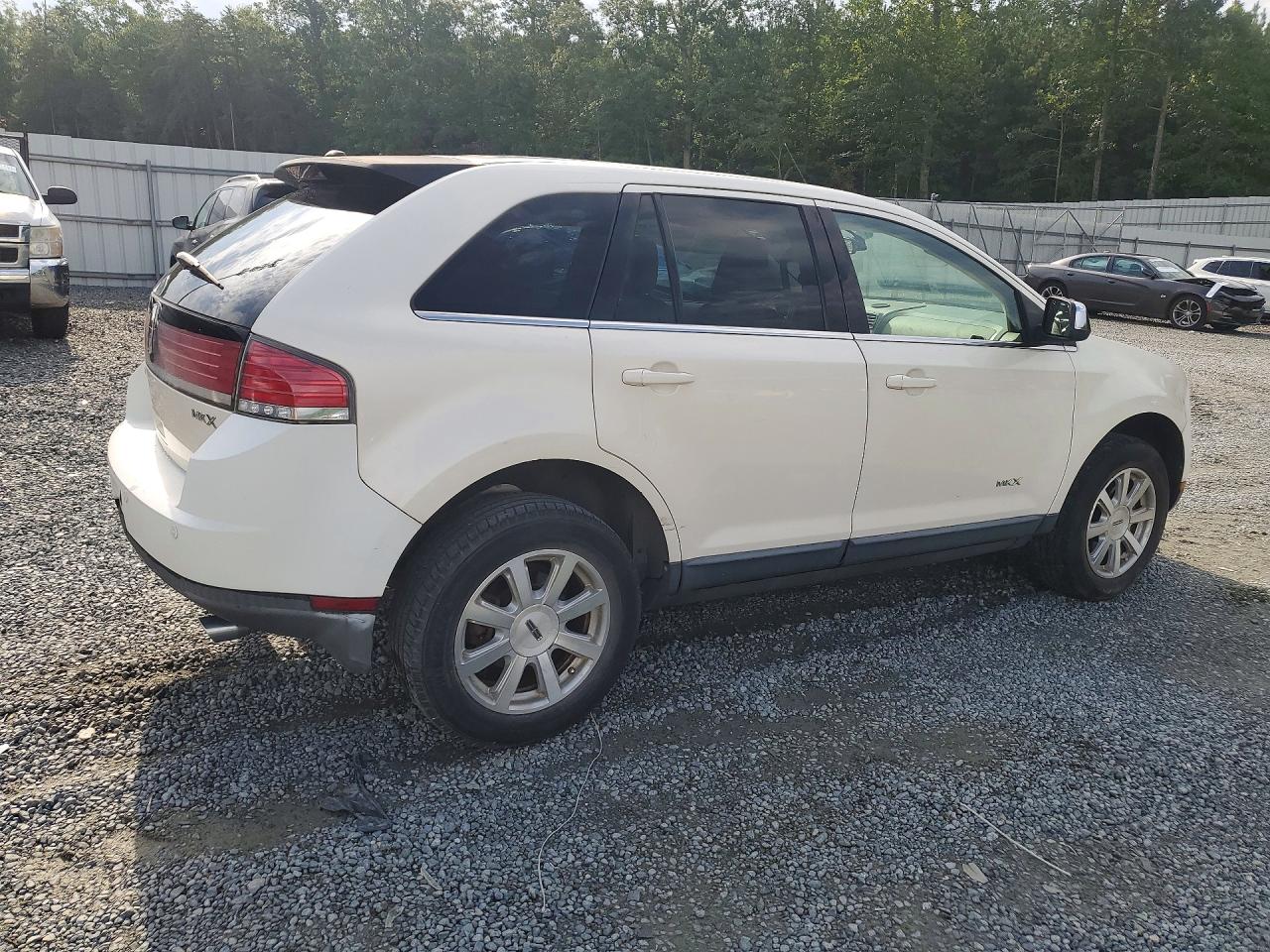 2007 Lincoln Mkx White vin: 2LMDU68C77BJ34827