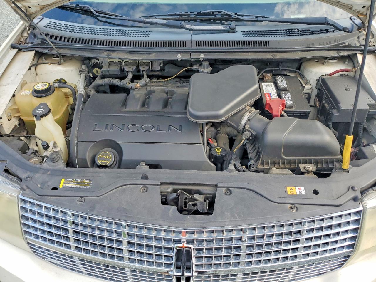2007 Lincoln Mkx White vin: 2LMDU68C77BJ34827
