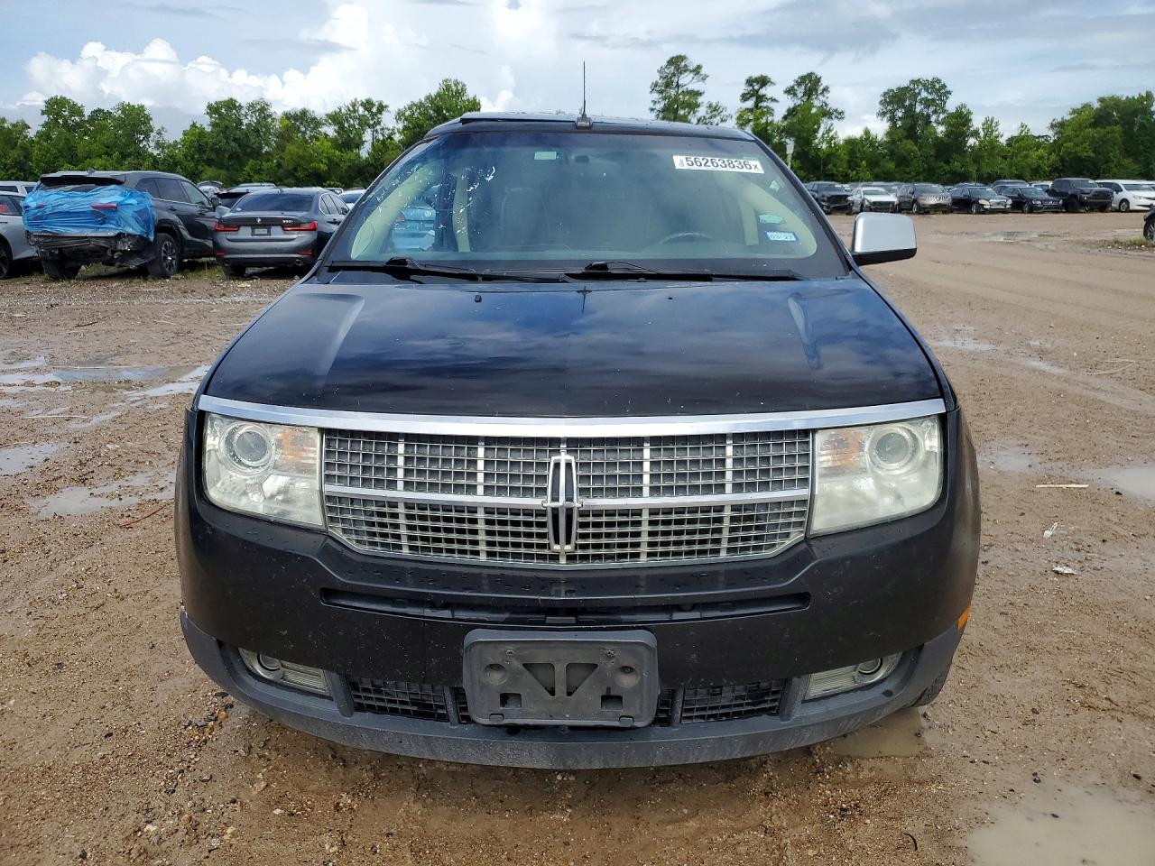 2008 Lincoln Mkx Черный vin: 2LMDU68C78BJ24848