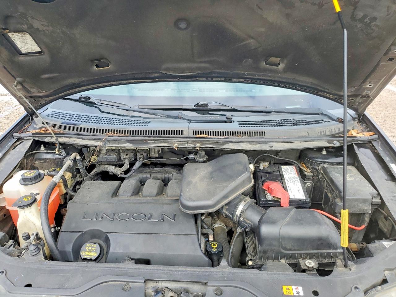 2008 Lincoln Mkx Черный vin: 2LMDU68C78BJ24848