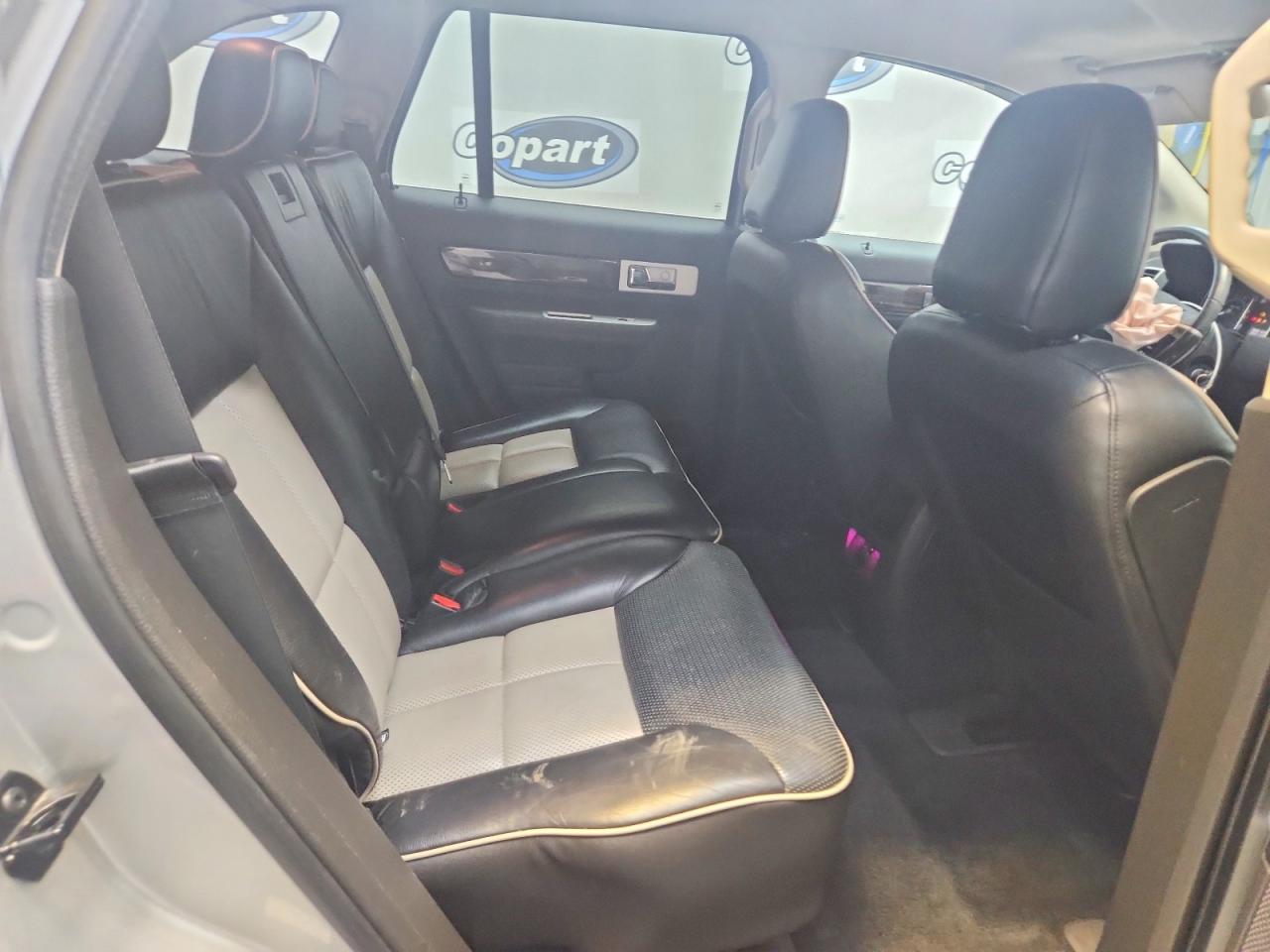 2009 Lincoln Mkx Silver vin: 2LMDU68C79BJ01457