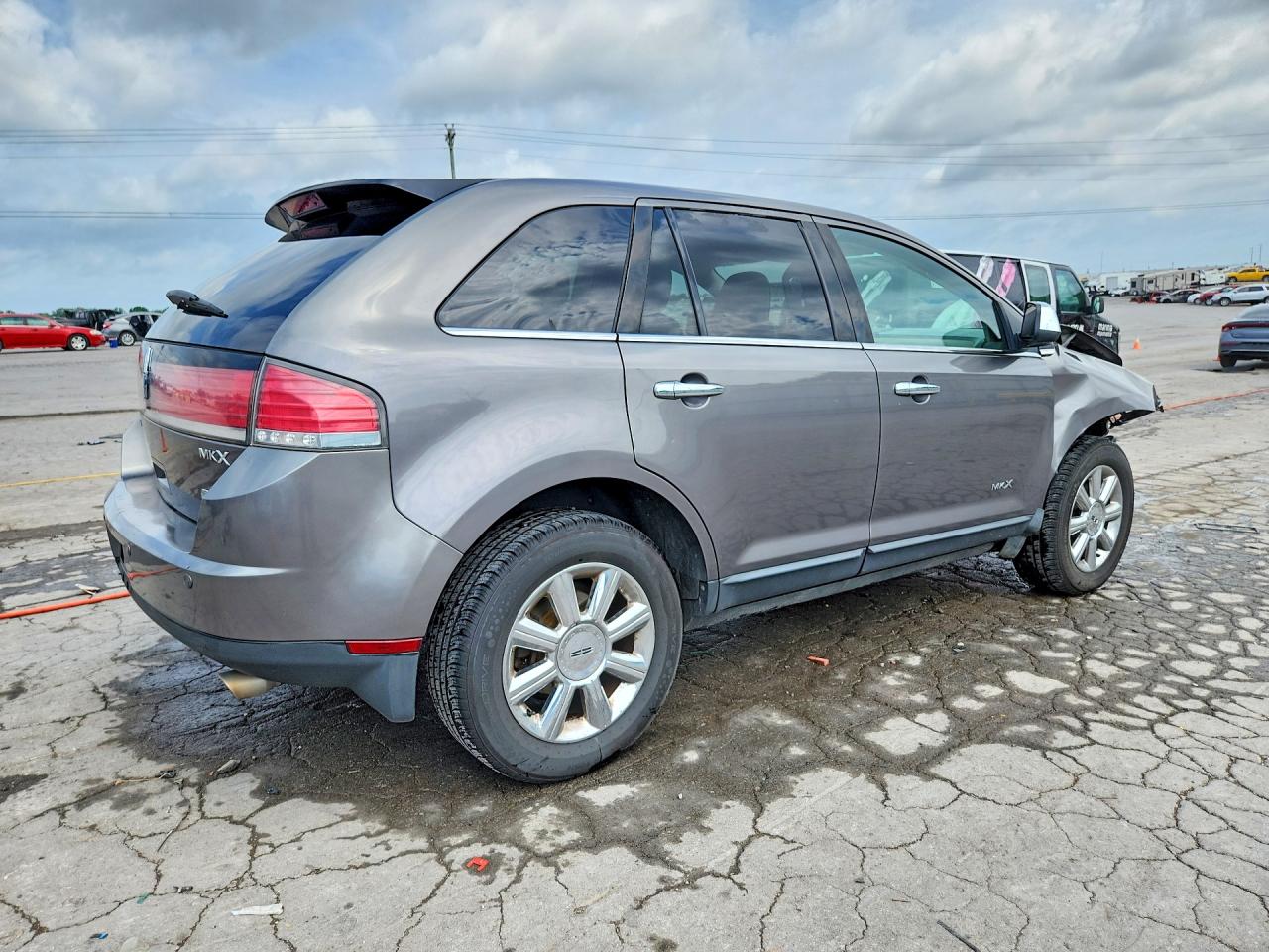 2009 Lincoln Mkx Gray vin: 2LMDU68C79BJ07842