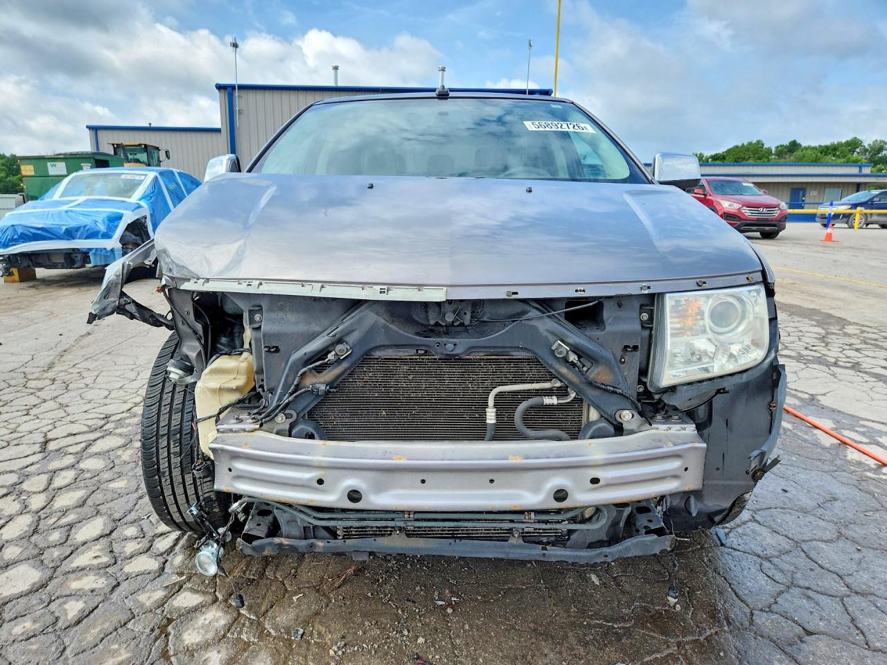 2009 Lincoln Mkx Gray vin: 2LMDU68C79BJ07842