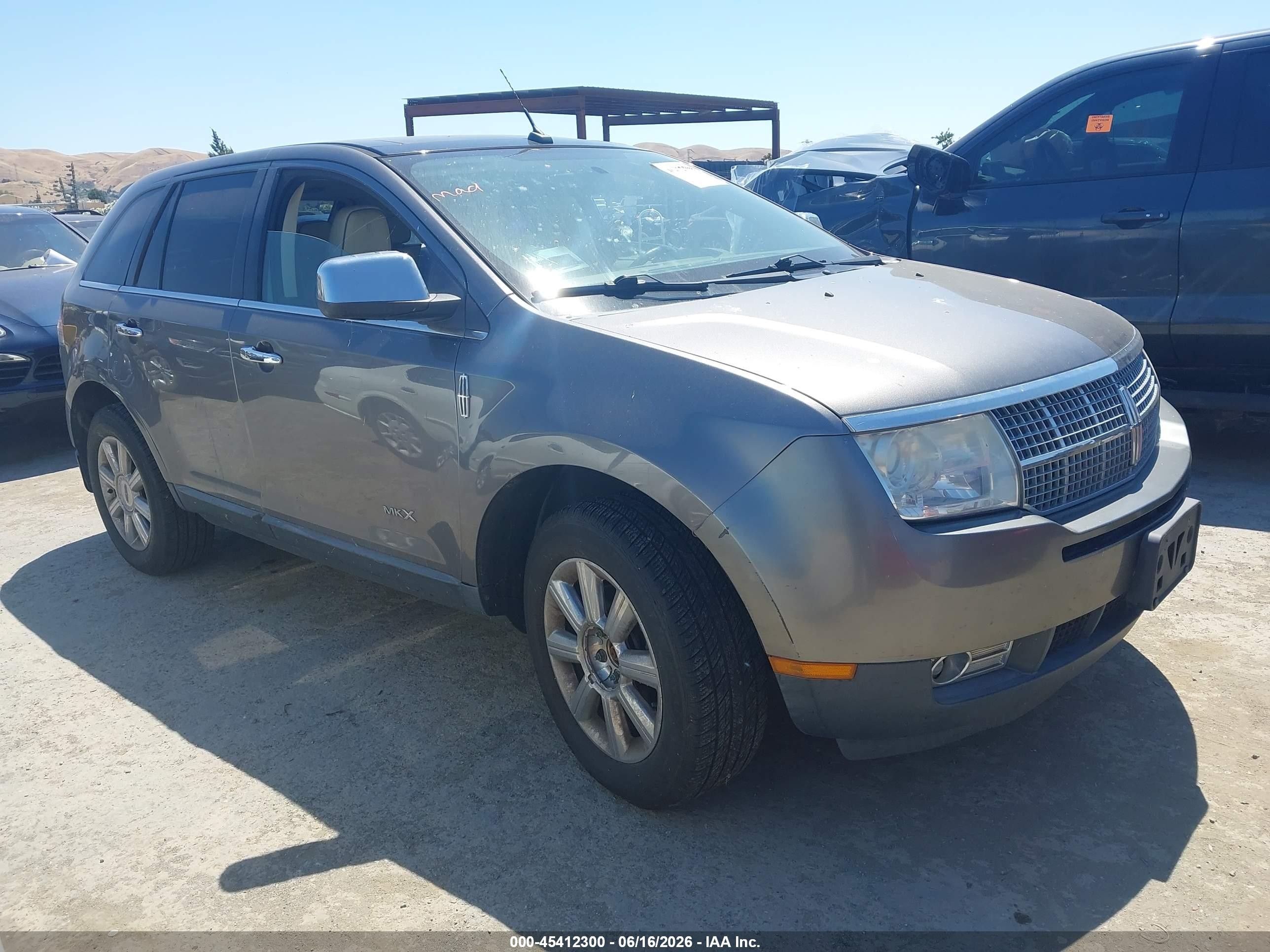 2009 Lincoln Mkx   Gray vin: 2LMDU68C79BJ10708