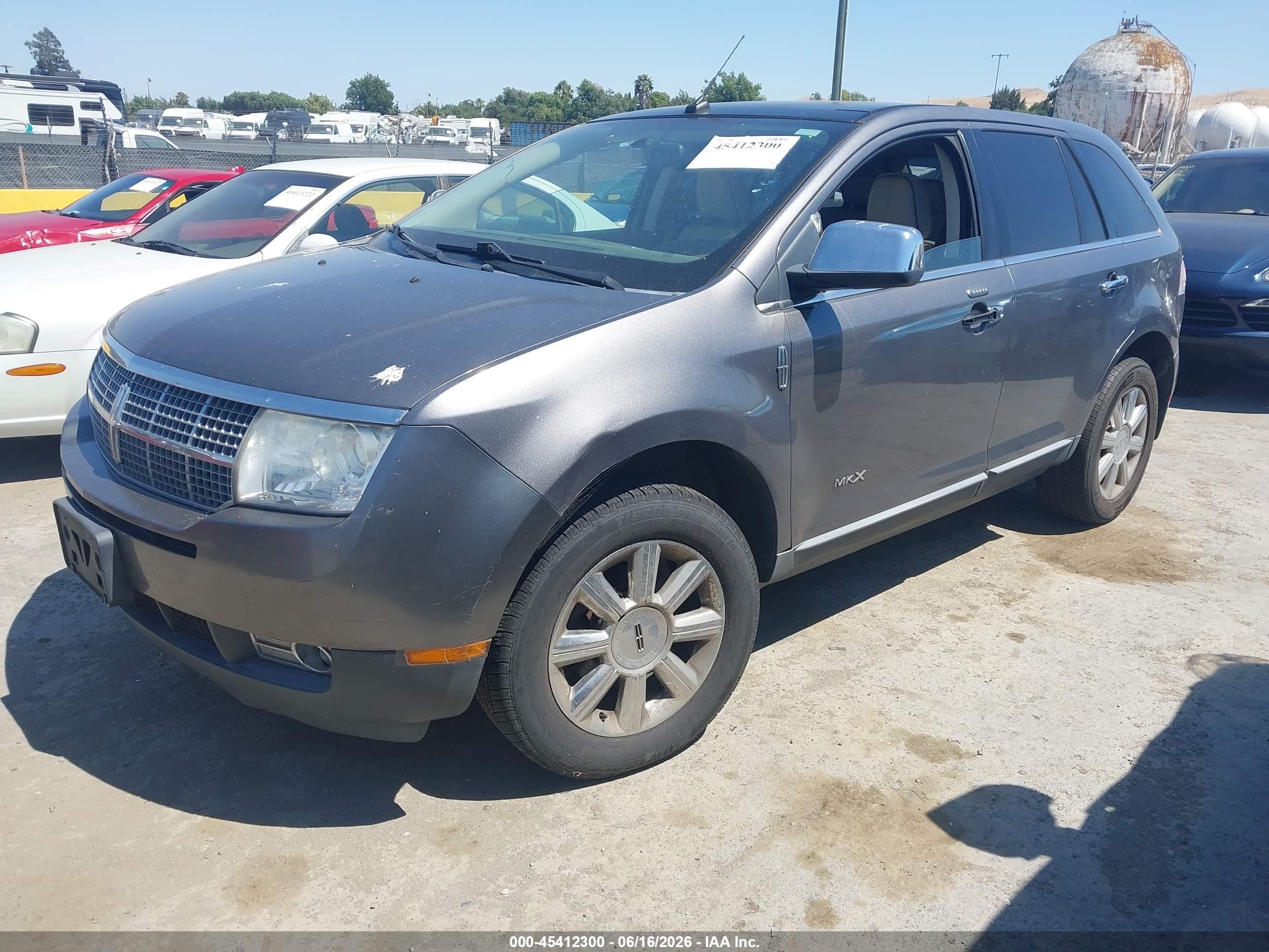 2009 Lincoln Mkx   Gray vin: 2LMDU68C79BJ10708
