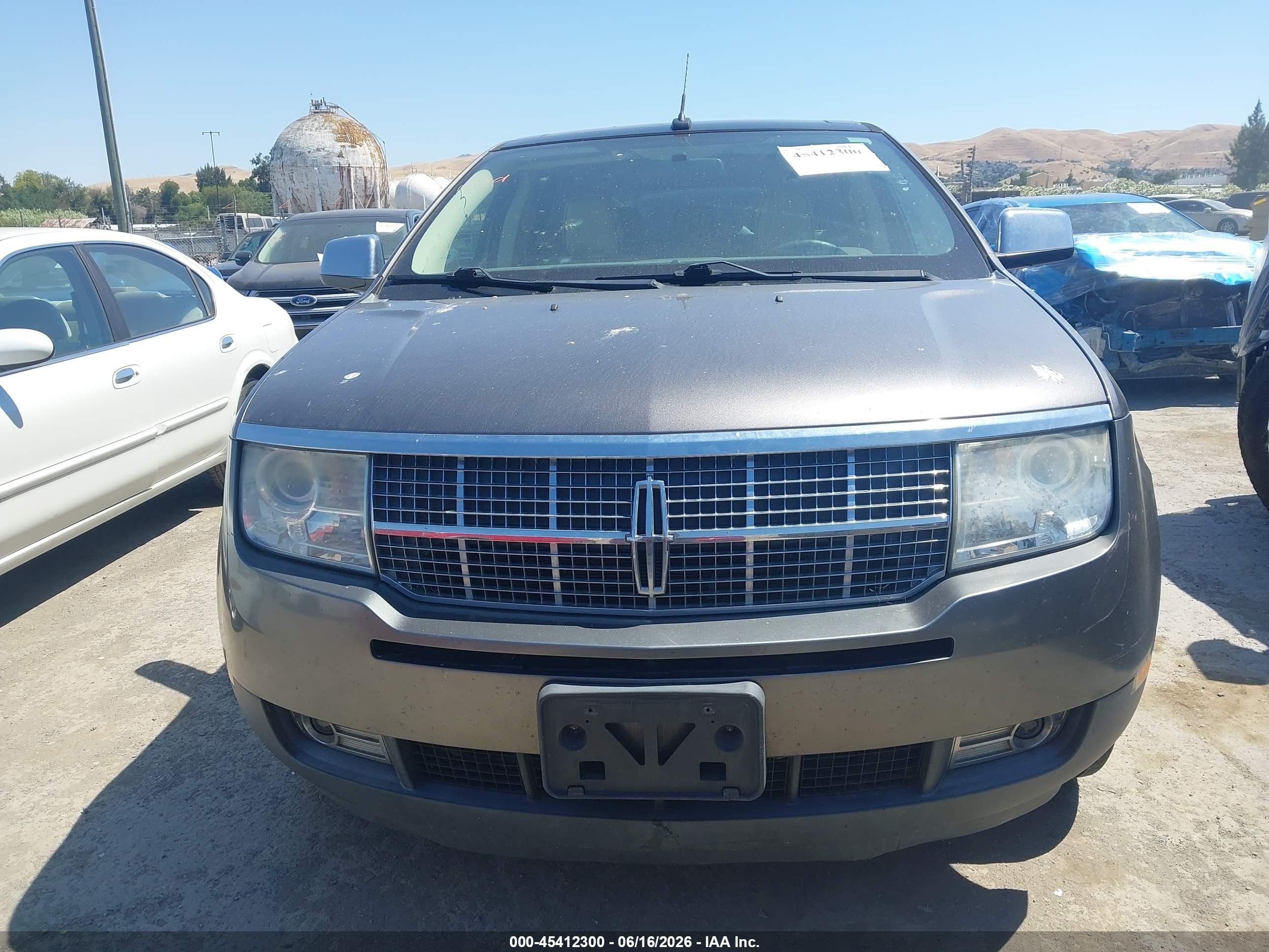 2009 Lincoln Mkx   Gray vin: 2LMDU68C79BJ10708