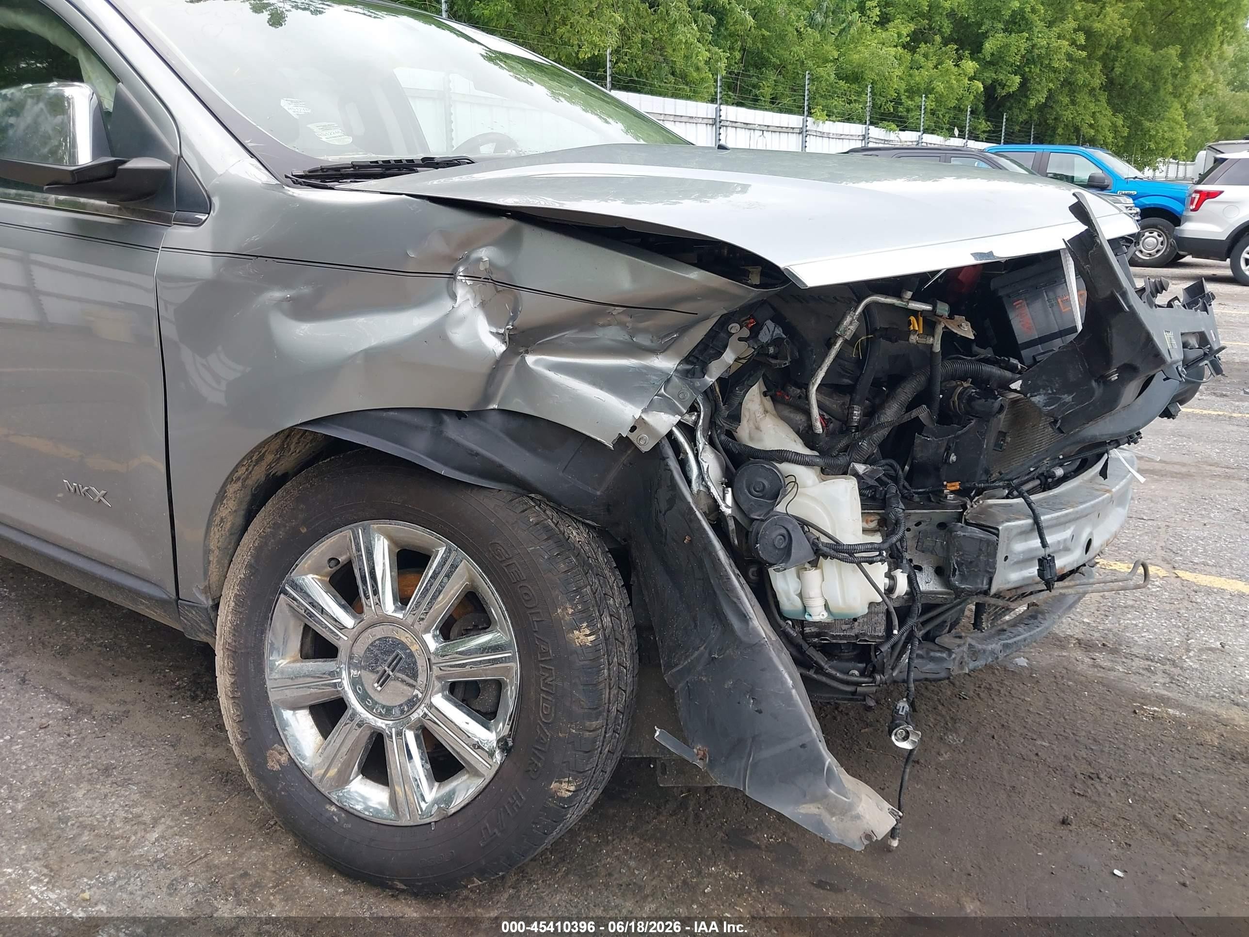 2007 Lincoln Mkx   Серебряный vin: 2LMDU68C87BJ23089
