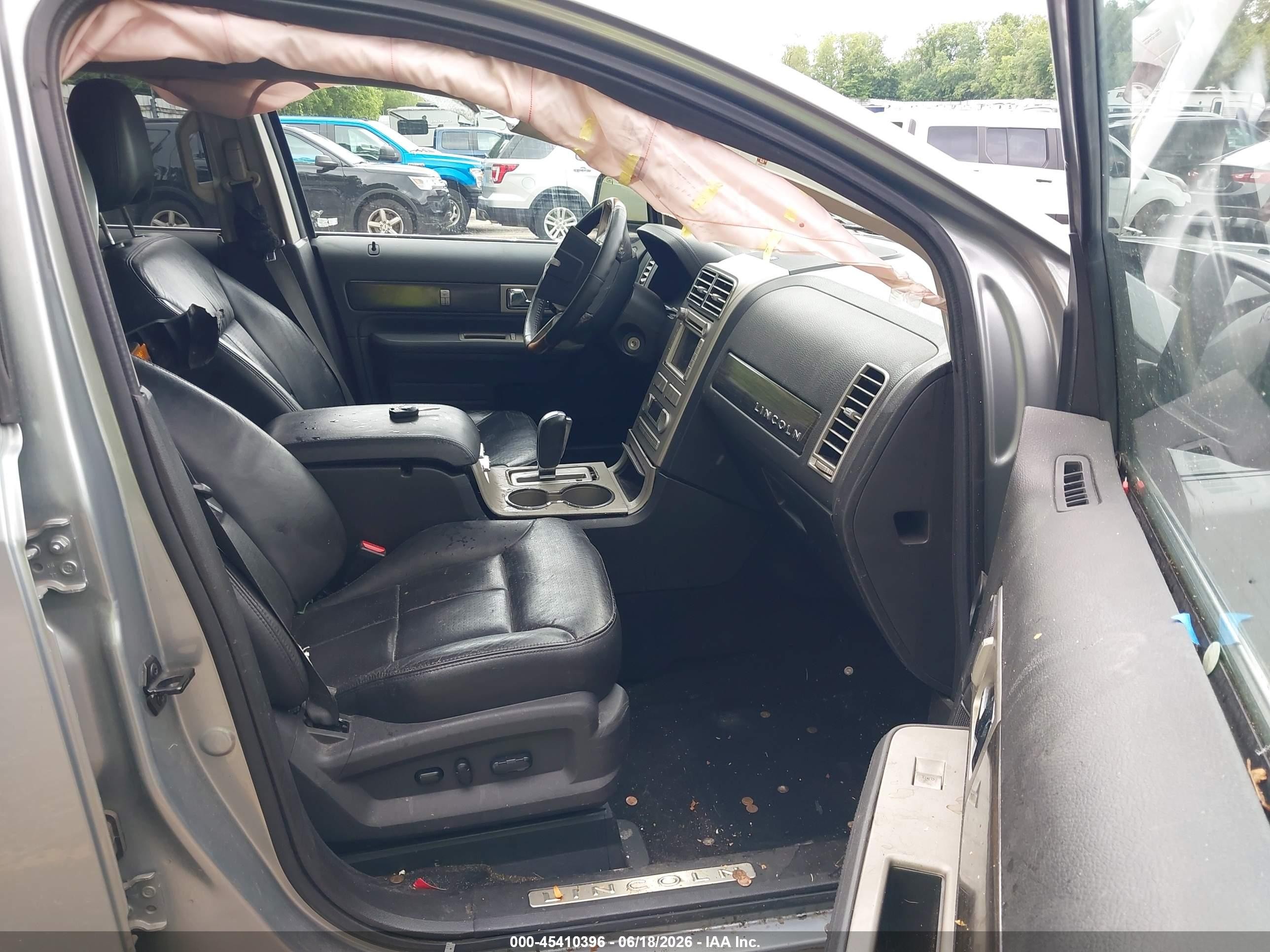 2007 Lincoln Mkx   Серебряный vin: 2LMDU68C87BJ23089