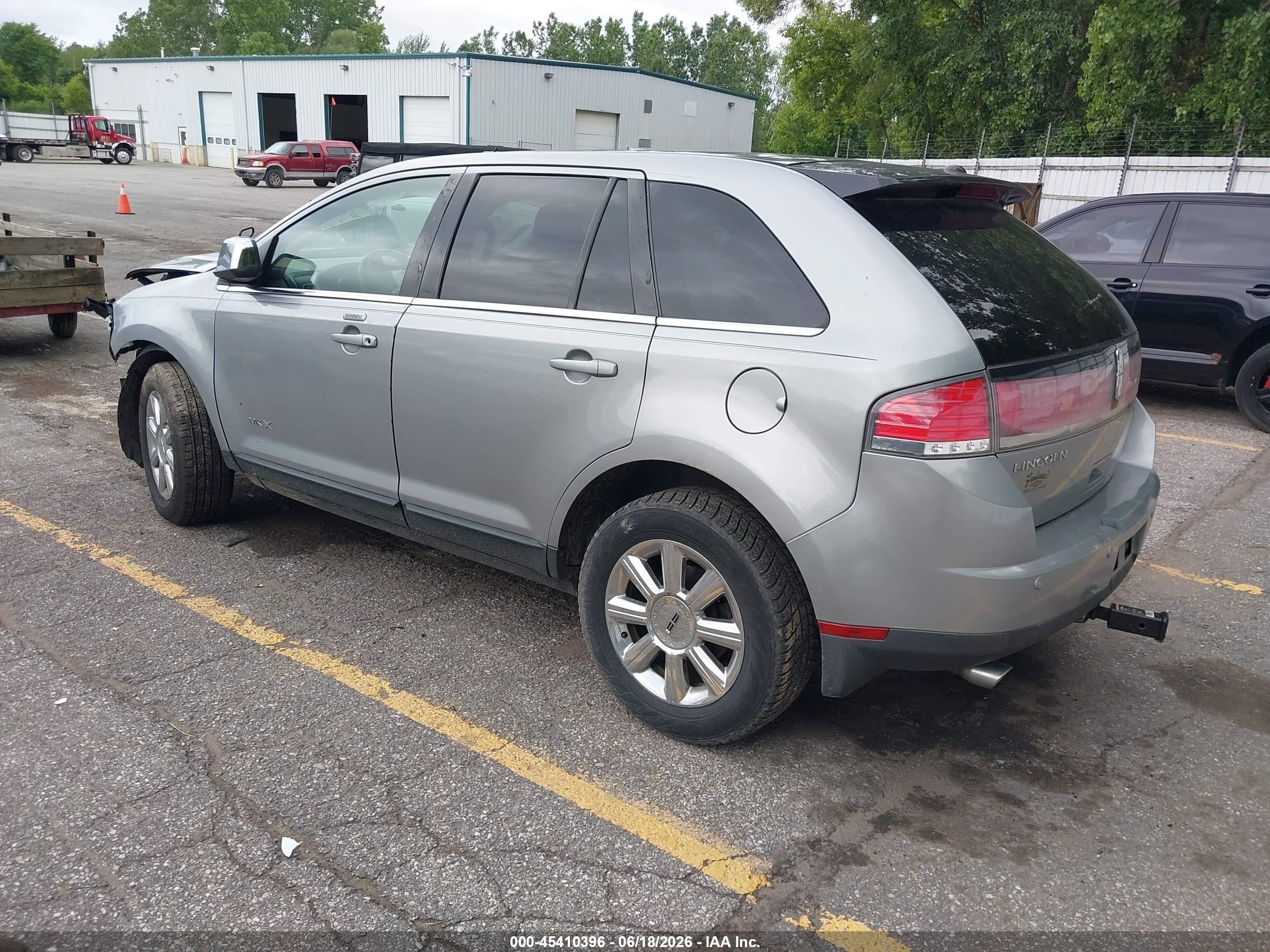 2007 Lincoln Mkx   Серебряный vin: 2LMDU68C87BJ23089
