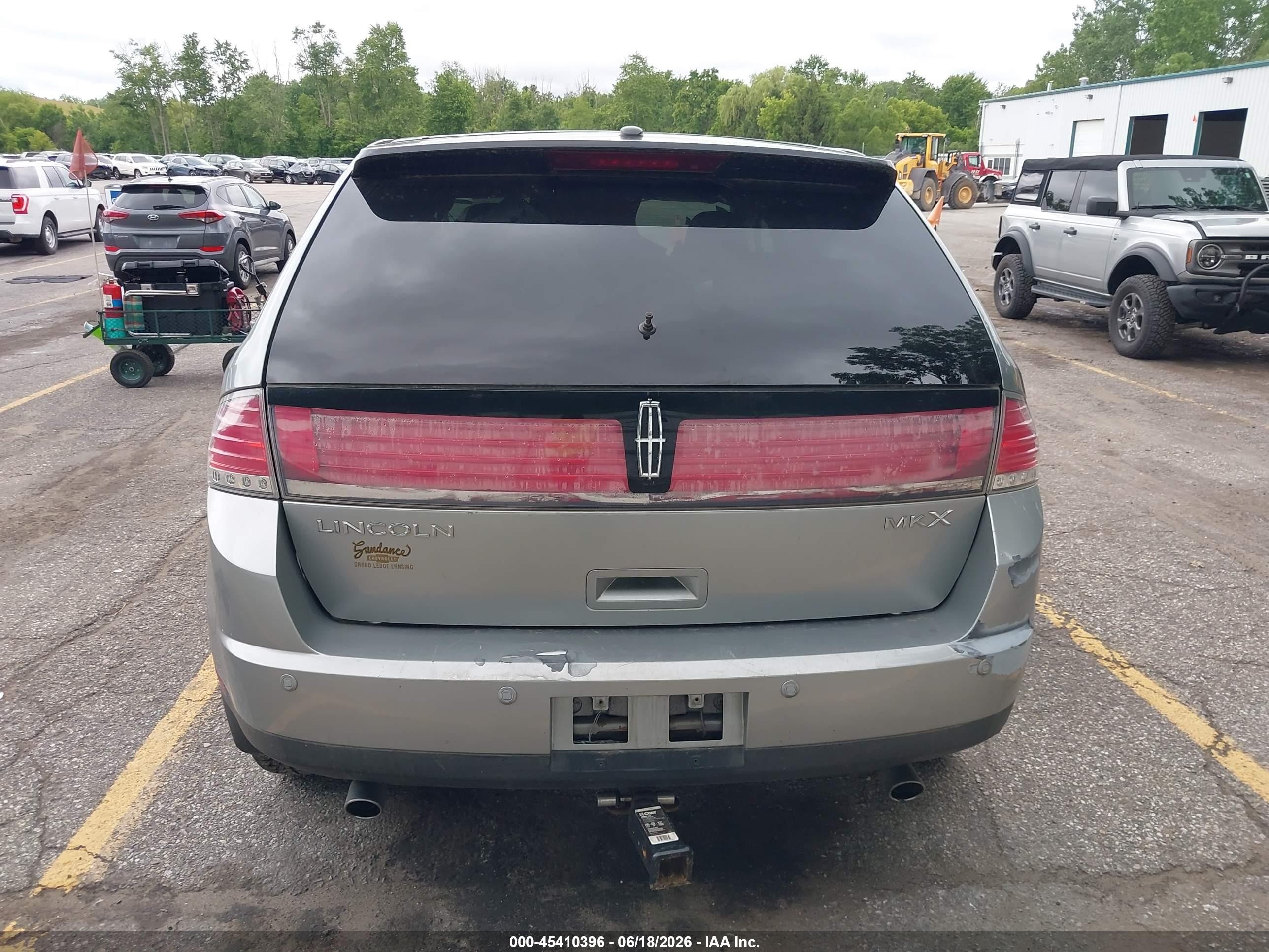 2007 Lincoln Mkx   Серебряный vin: 2LMDU68C87BJ23089