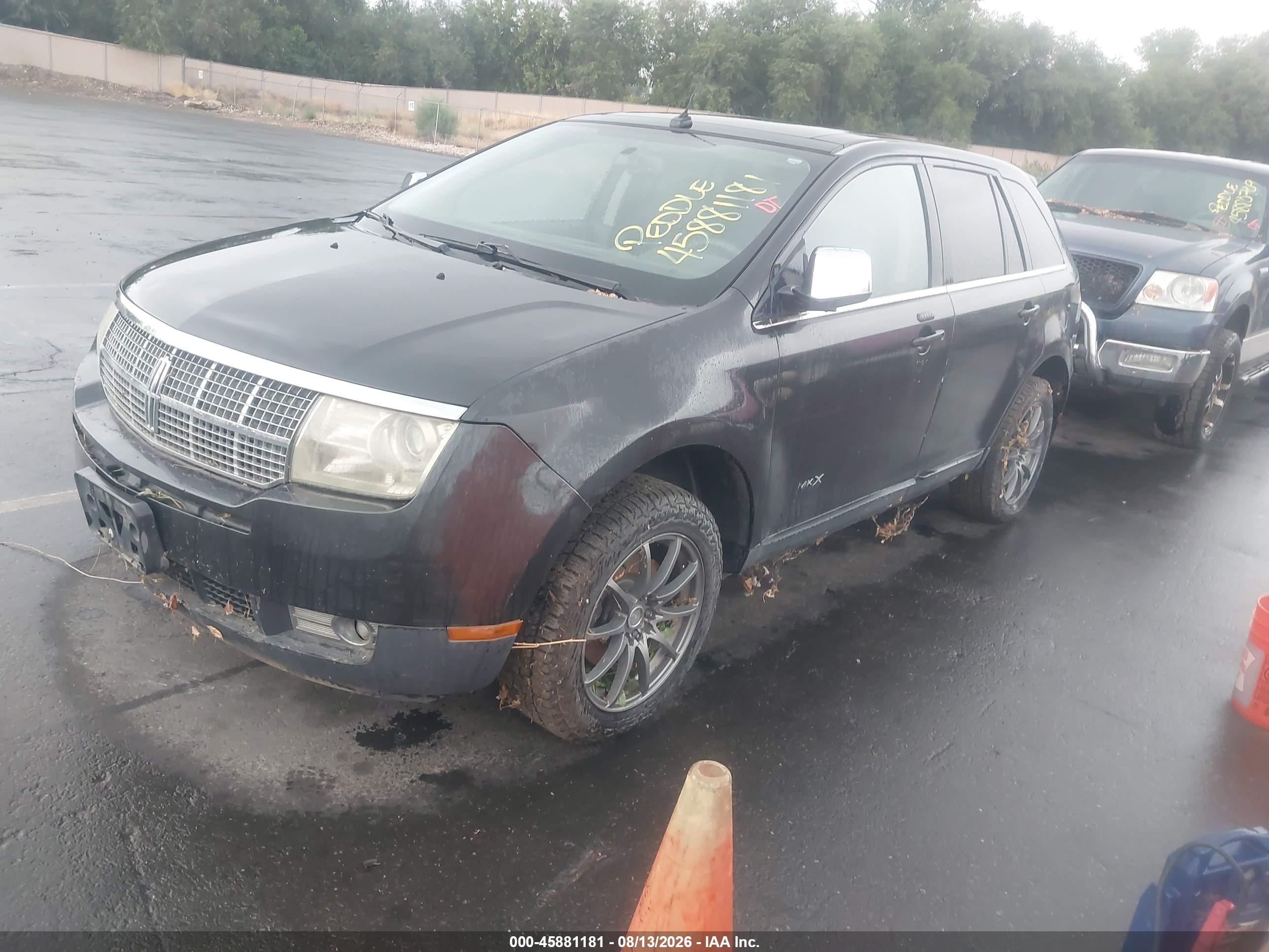 2007 Lincoln Mkx   Gray vin: 2LMDU68C87BJ31273