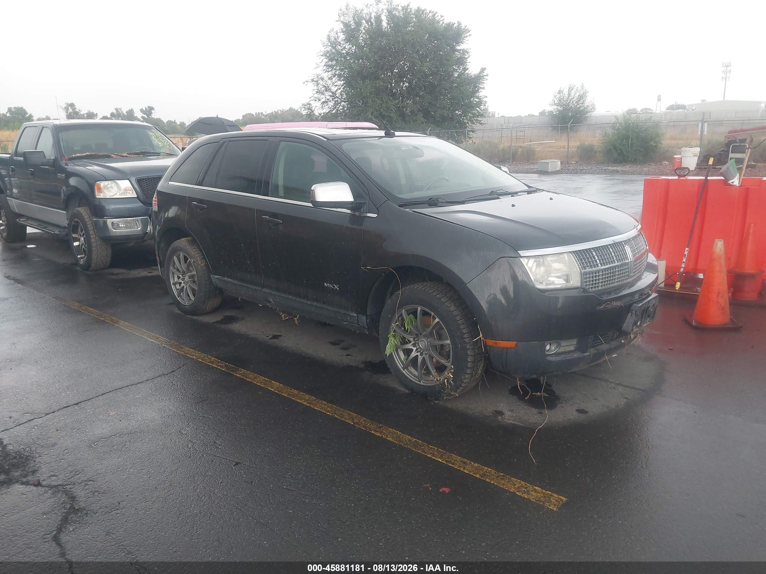 2007 Lincoln Mkx   Gray vin: 2LMDU68C87BJ31273