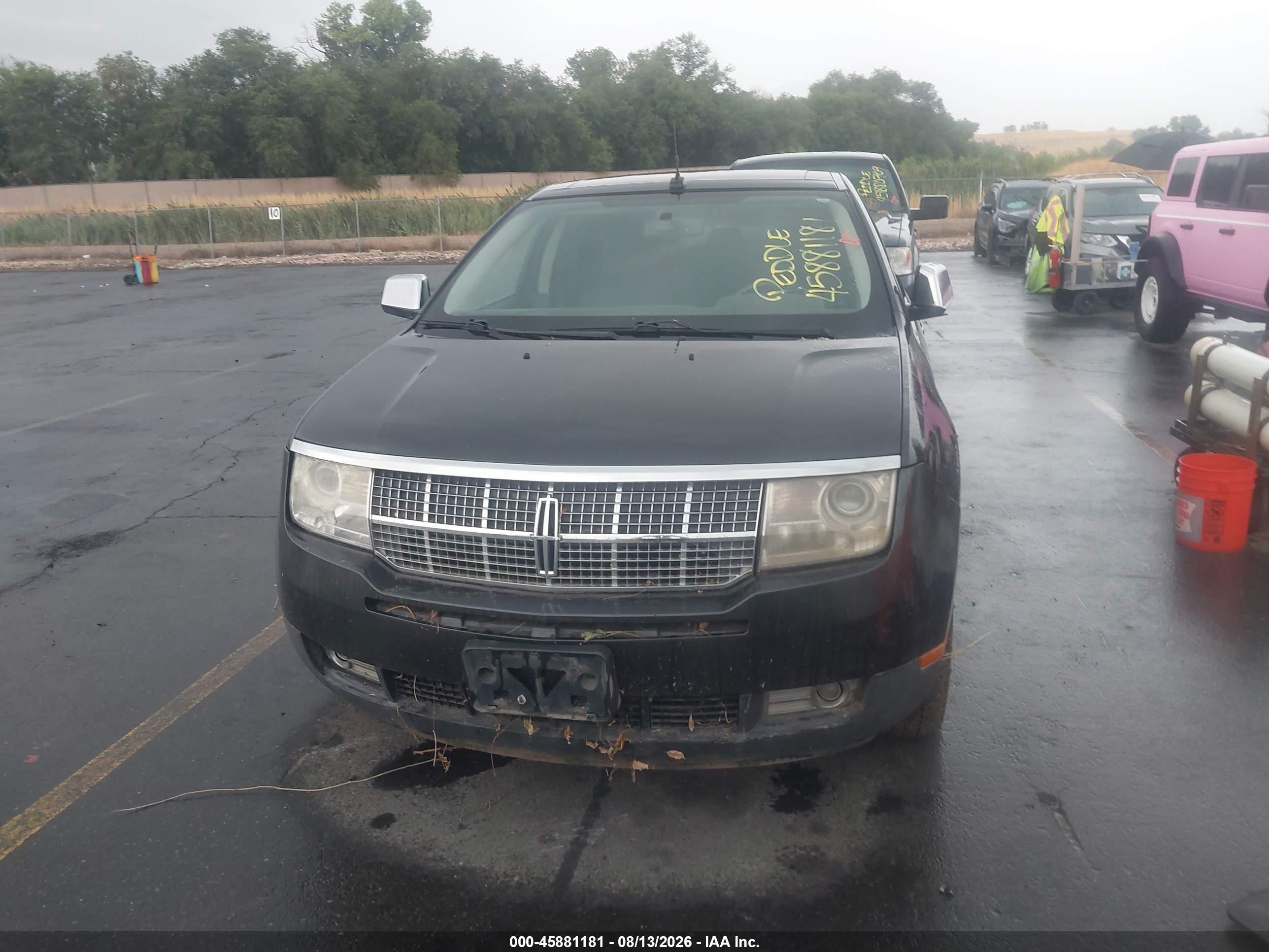 2007 Lincoln Mkx   Gray vin: 2LMDU68C87BJ31273