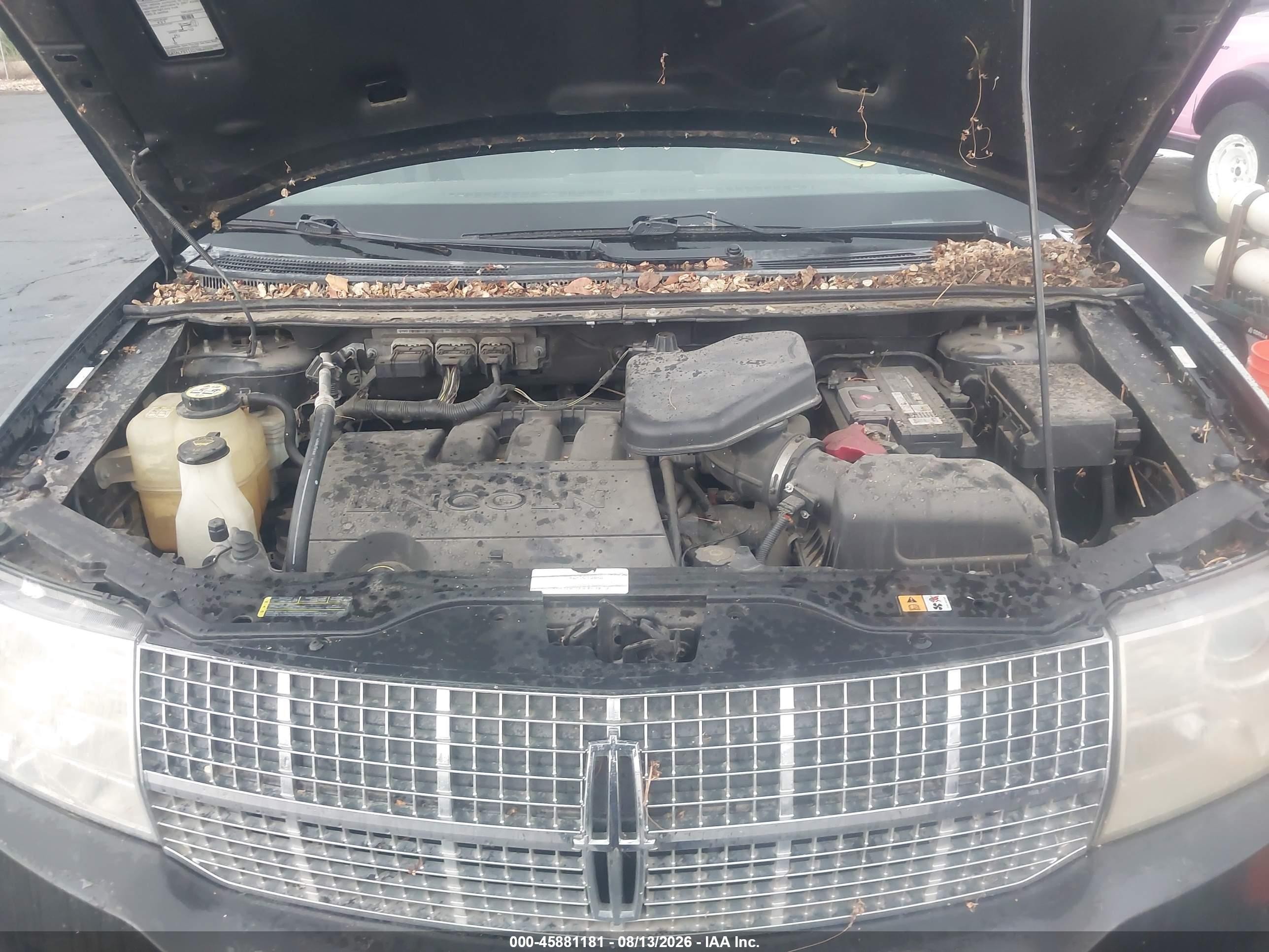 2007 Lincoln Mkx   Gray vin: 2LMDU68C87BJ31273