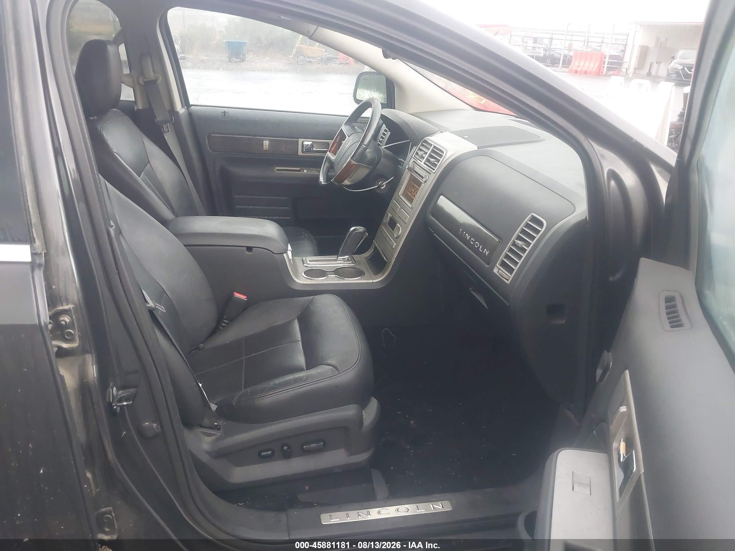 2007 Lincoln Mkx   Gray vin: 2LMDU68C87BJ31273