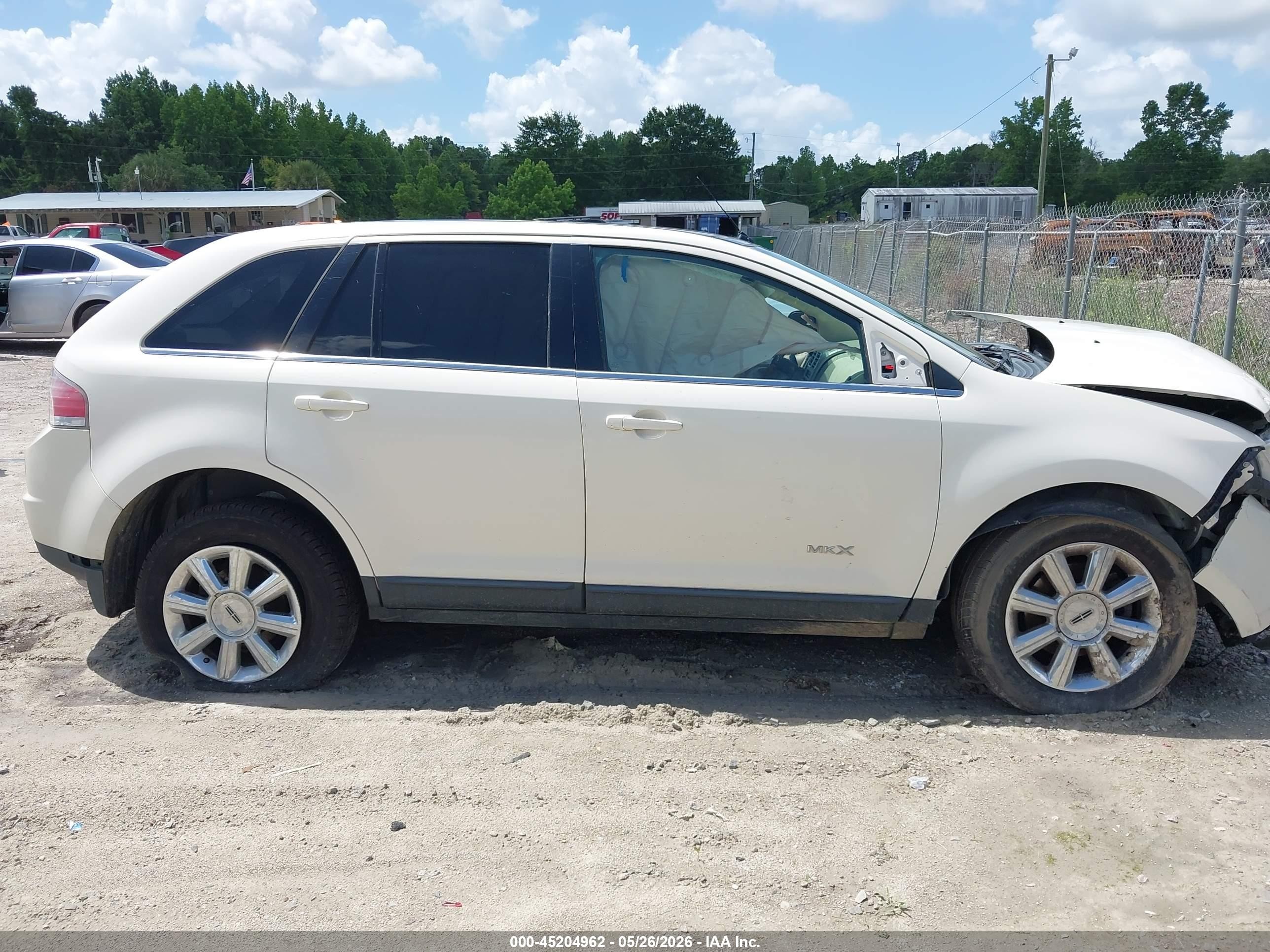 2007 Lincoln Mkx   Beige vin: 2LMDU68C87BJ35307