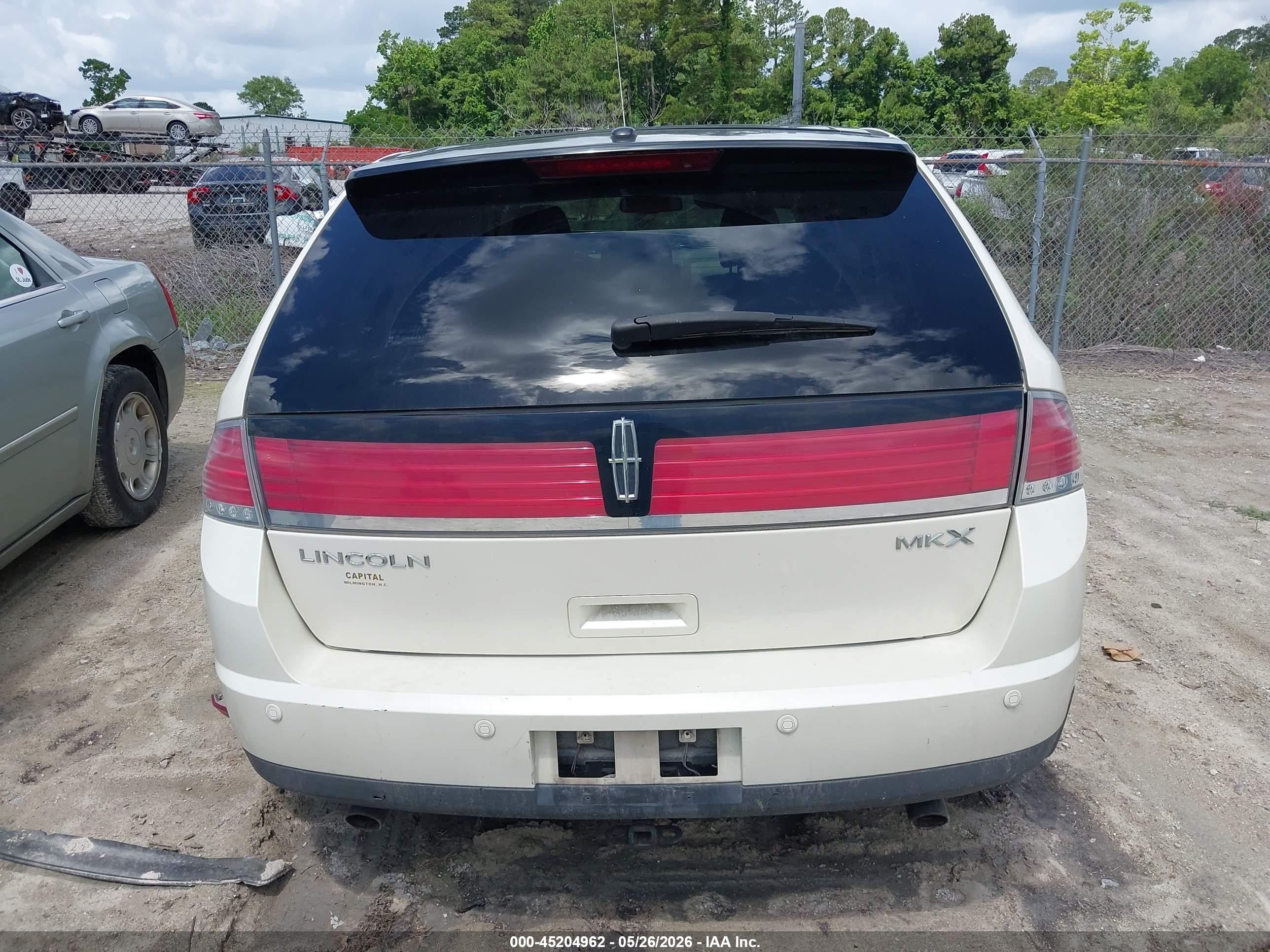2007 Lincoln Mkx   Beige vin: 2LMDU68C87BJ35307