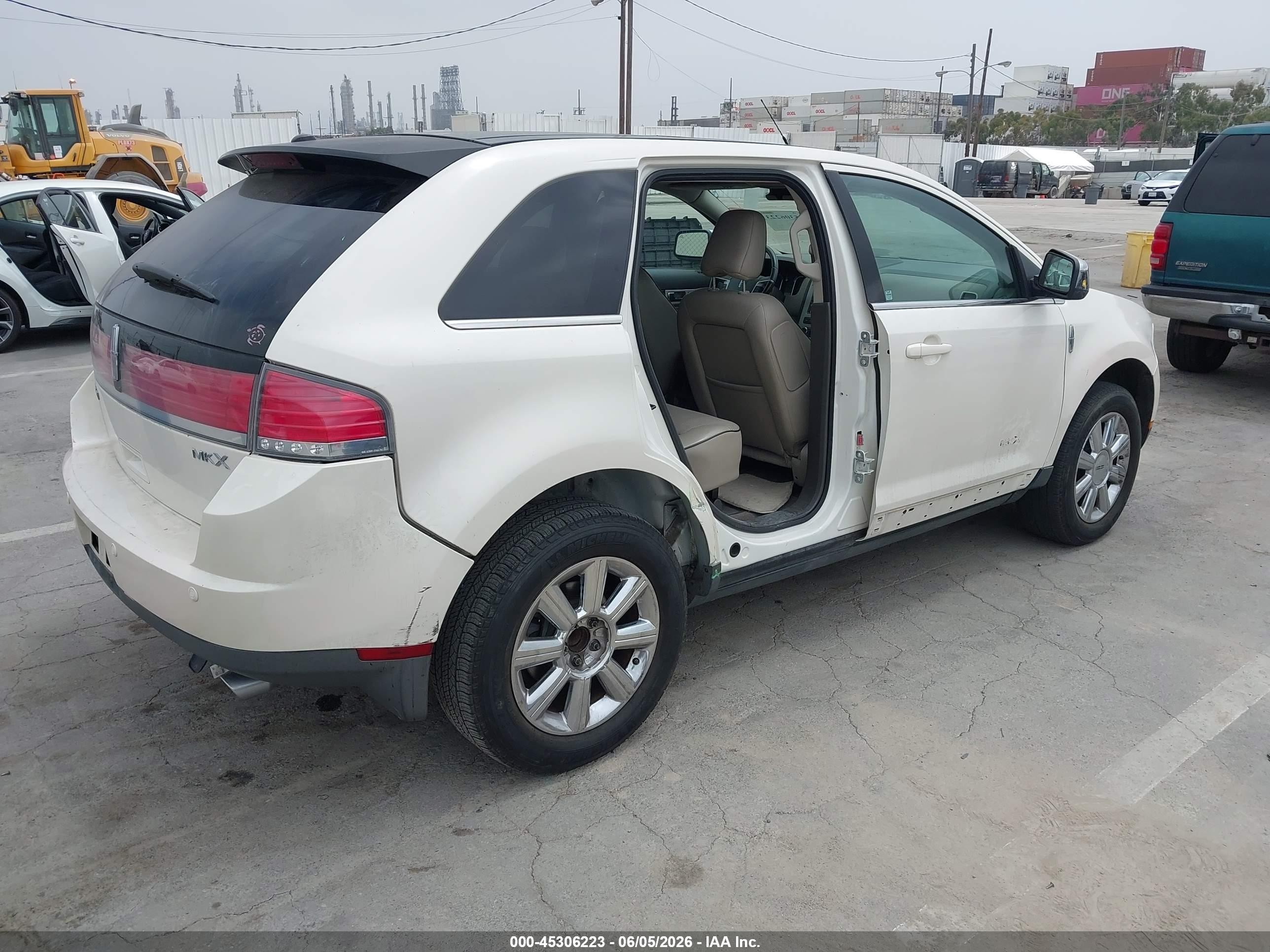 2008 Lincoln Mkx   Cream vin: 2LMDU68C88BJ22221