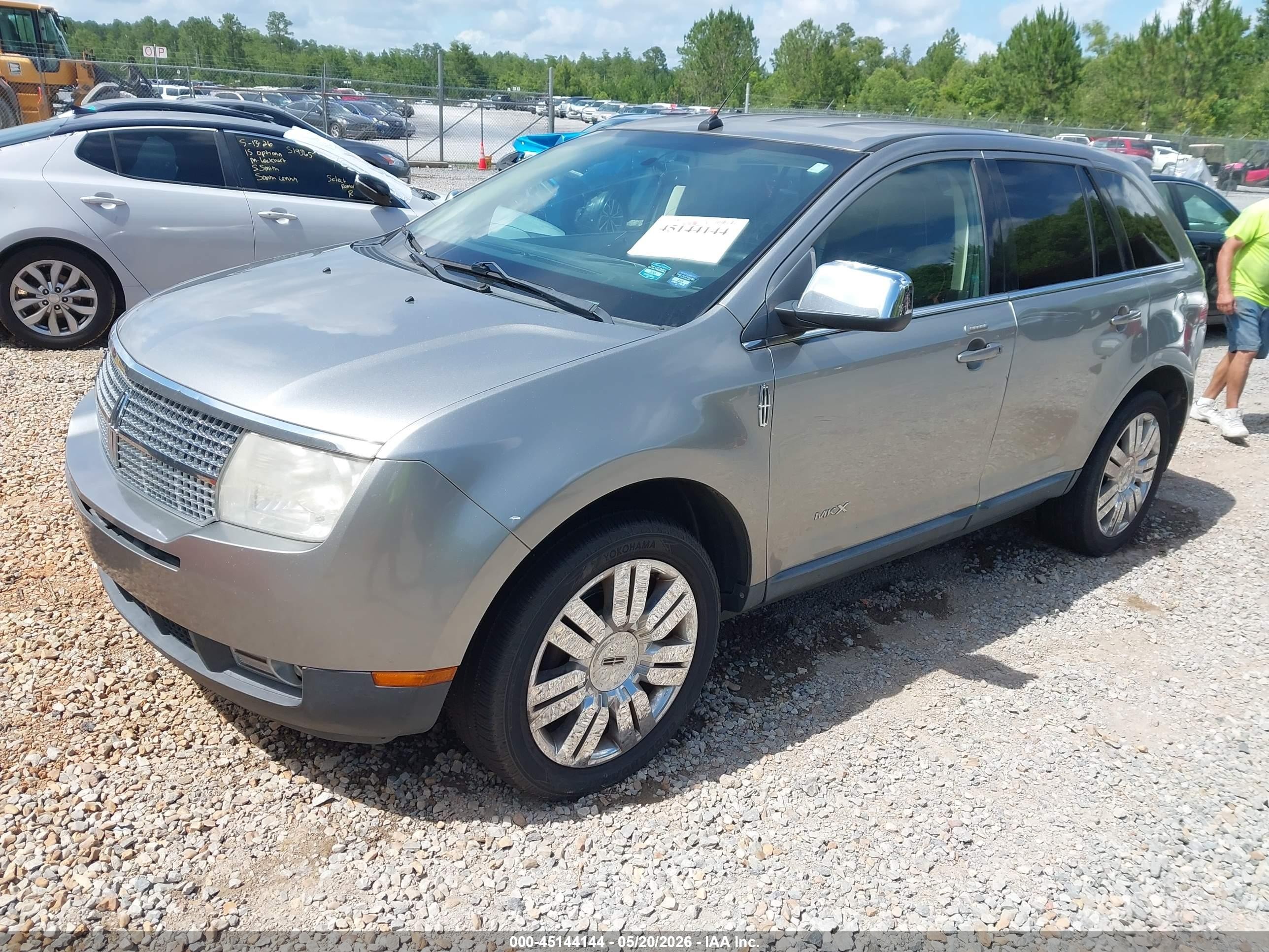 2008 Lincoln Mkx Серый vin: 2LMDU68C88BJ28620