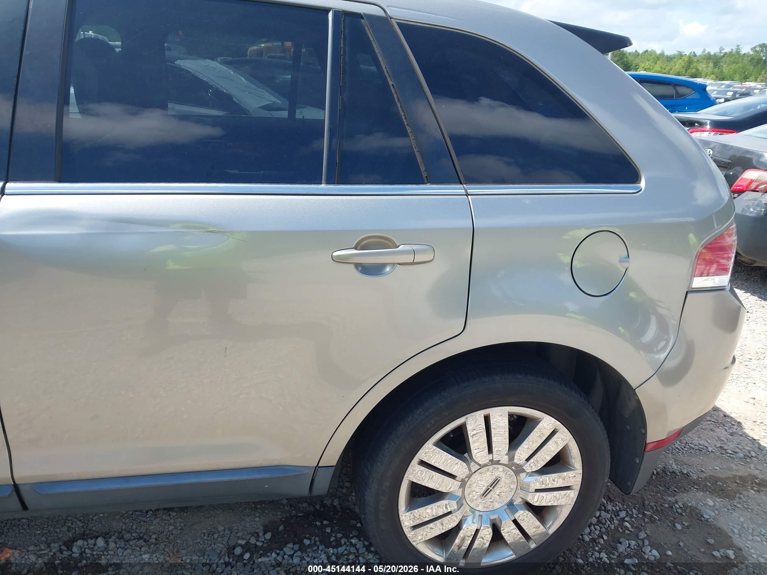 2008 Lincoln Mkx Серый vin: 2LMDU68C88BJ28620