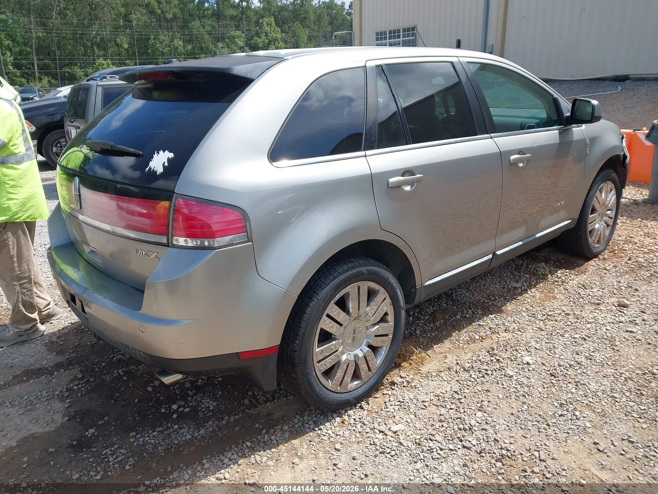 2008 Lincoln Mkx Серый vin: 2LMDU68C88BJ28620