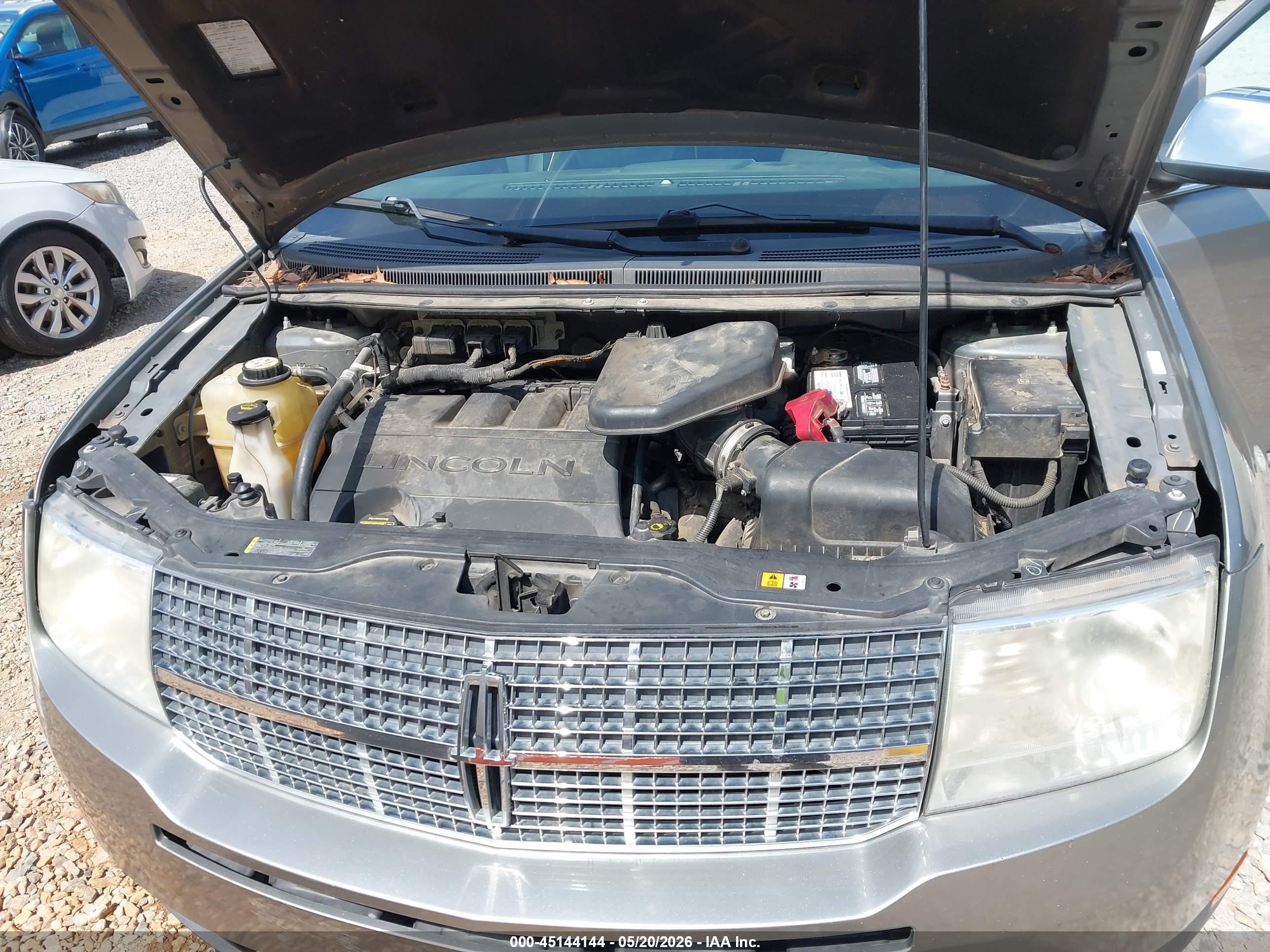 2008 Lincoln Mkx Серый vin: 2LMDU68C88BJ28620