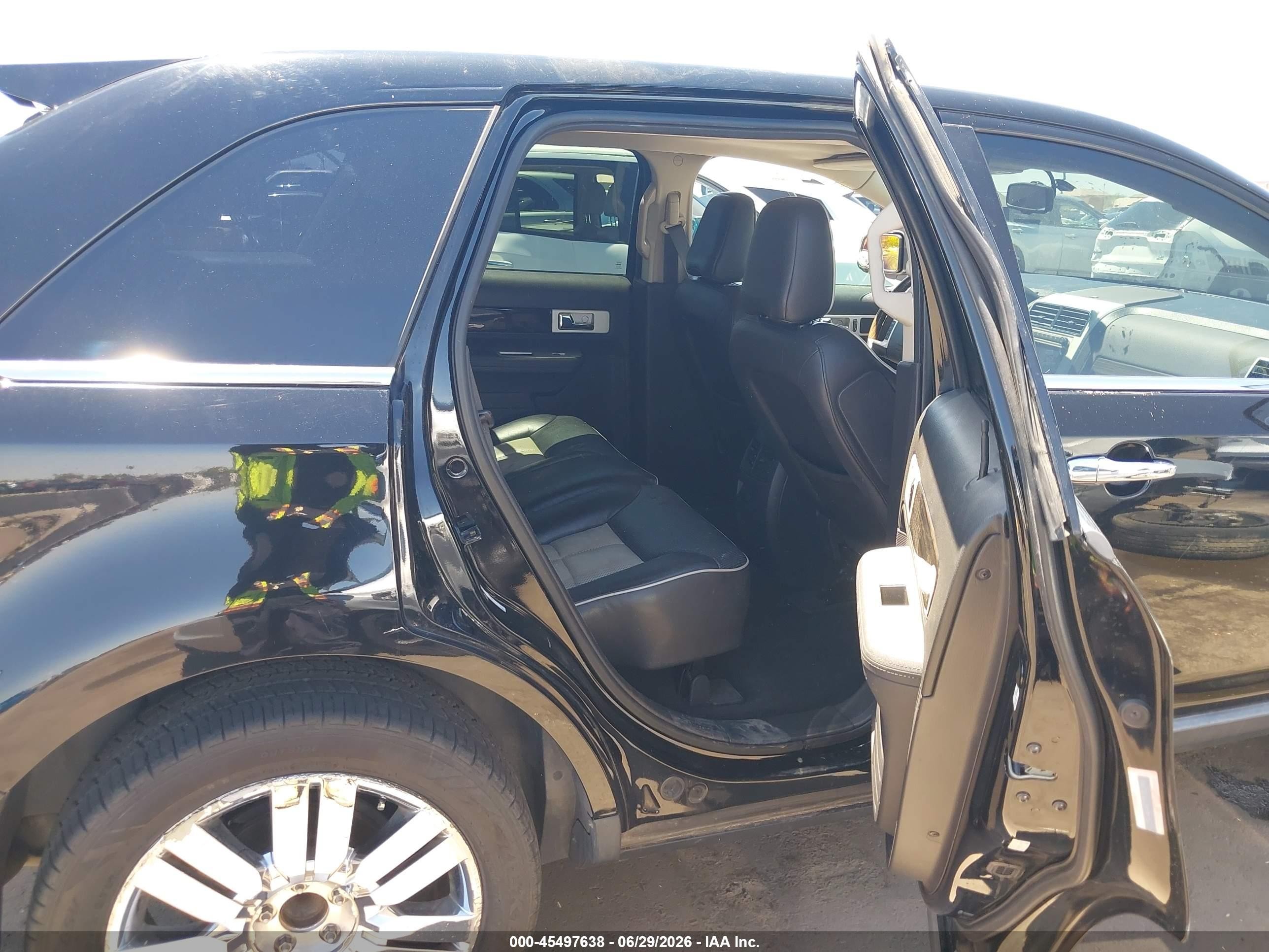 2009 Lincoln Mkx   Black vin: 2LMDU68C99BJ01198