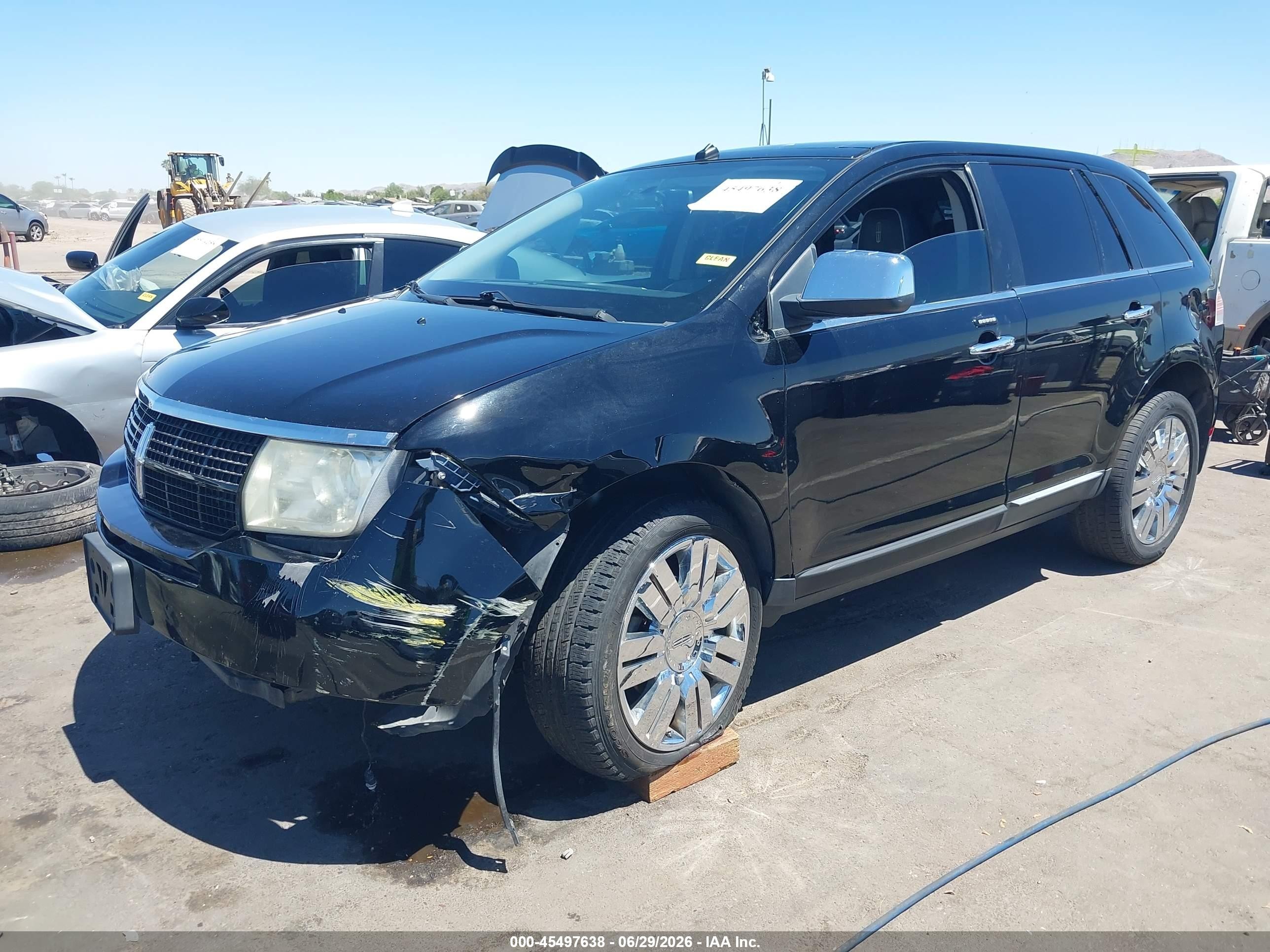 2009 Lincoln Mkx   Black vin: 2LMDU68C99BJ01198