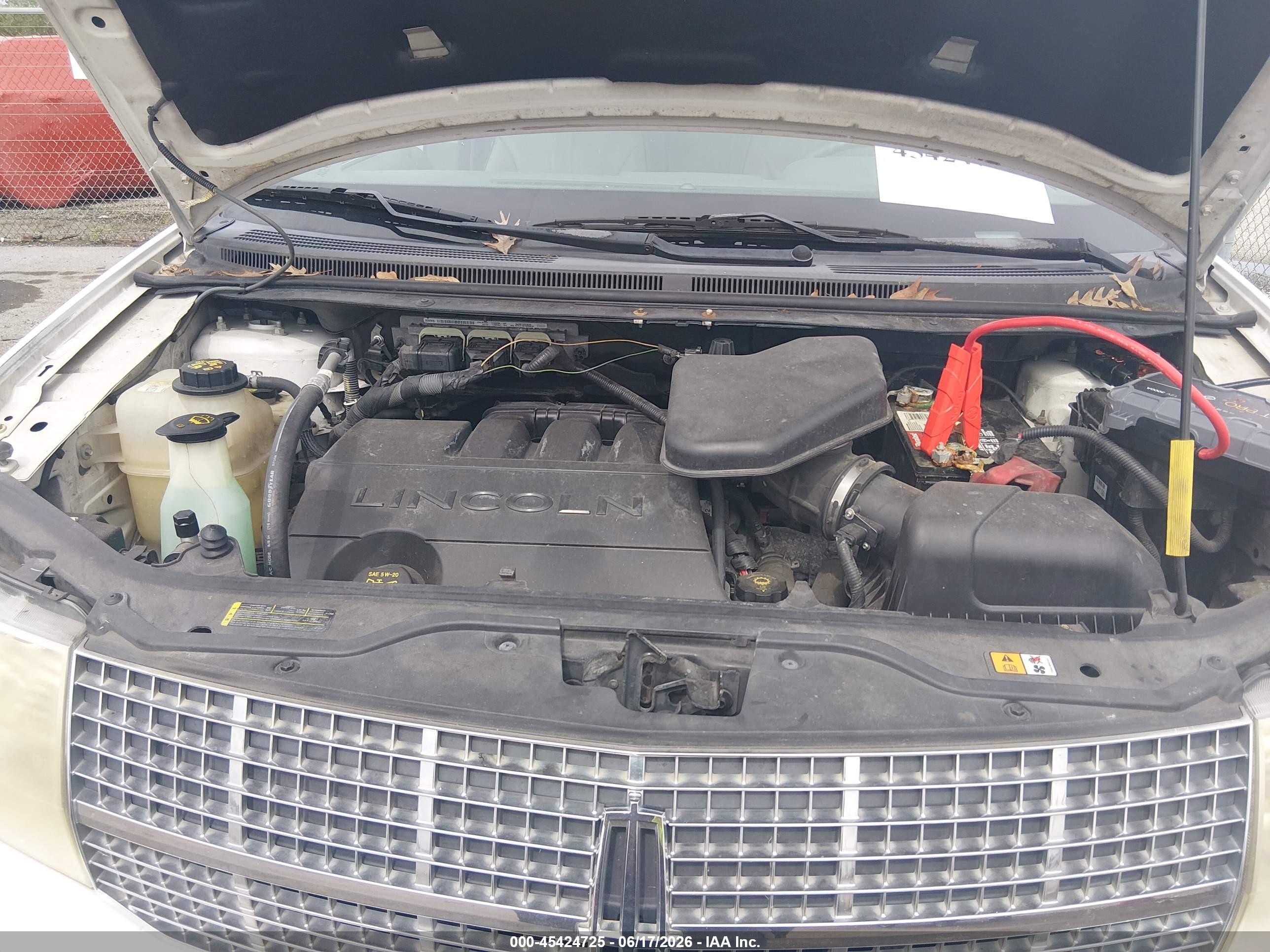 2009 Lincoln Mkx   White vin: 2LMDU68C99BJ04702