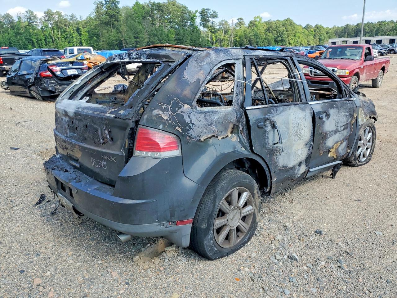 2007 Lincoln Mkx Burn vin: 2LMDU68CX7BJ29153