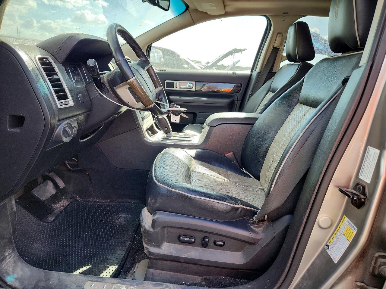 2008 Lincoln Mkx Серебряный vin: 2LMDU68CX8BJ00348