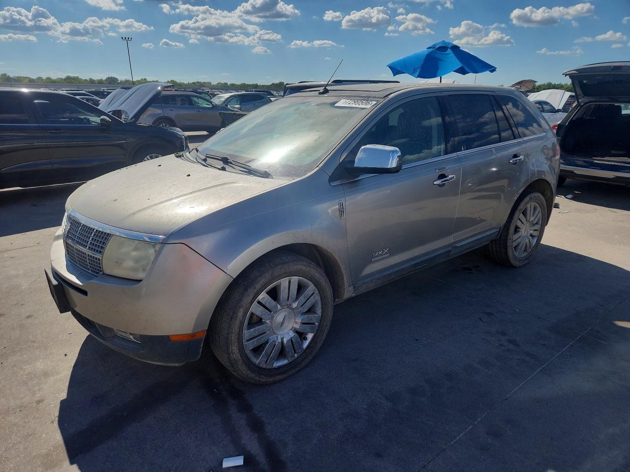 2008 Lincoln Mkx Серебряный vin: 2LMDU68CX8BJ00348