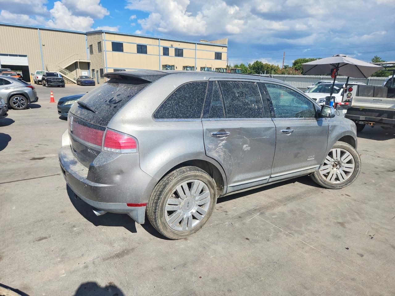 2008 Lincoln Mkx Серебряный vin: 2LMDU68CX8BJ00348