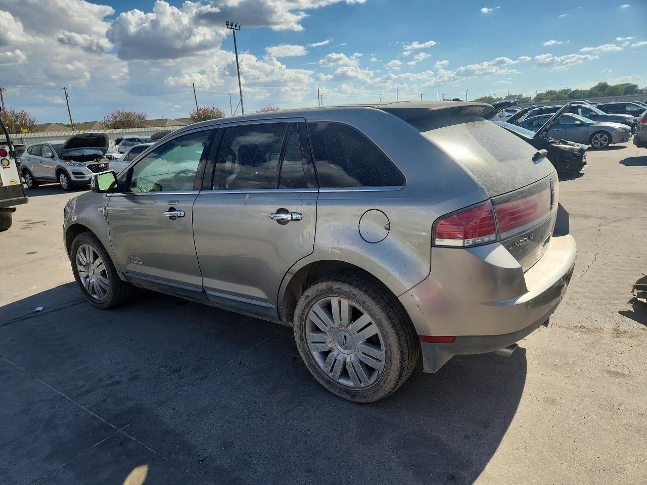 2008 Lincoln Mkx Серебряный vin: 2LMDU68CX8BJ00348