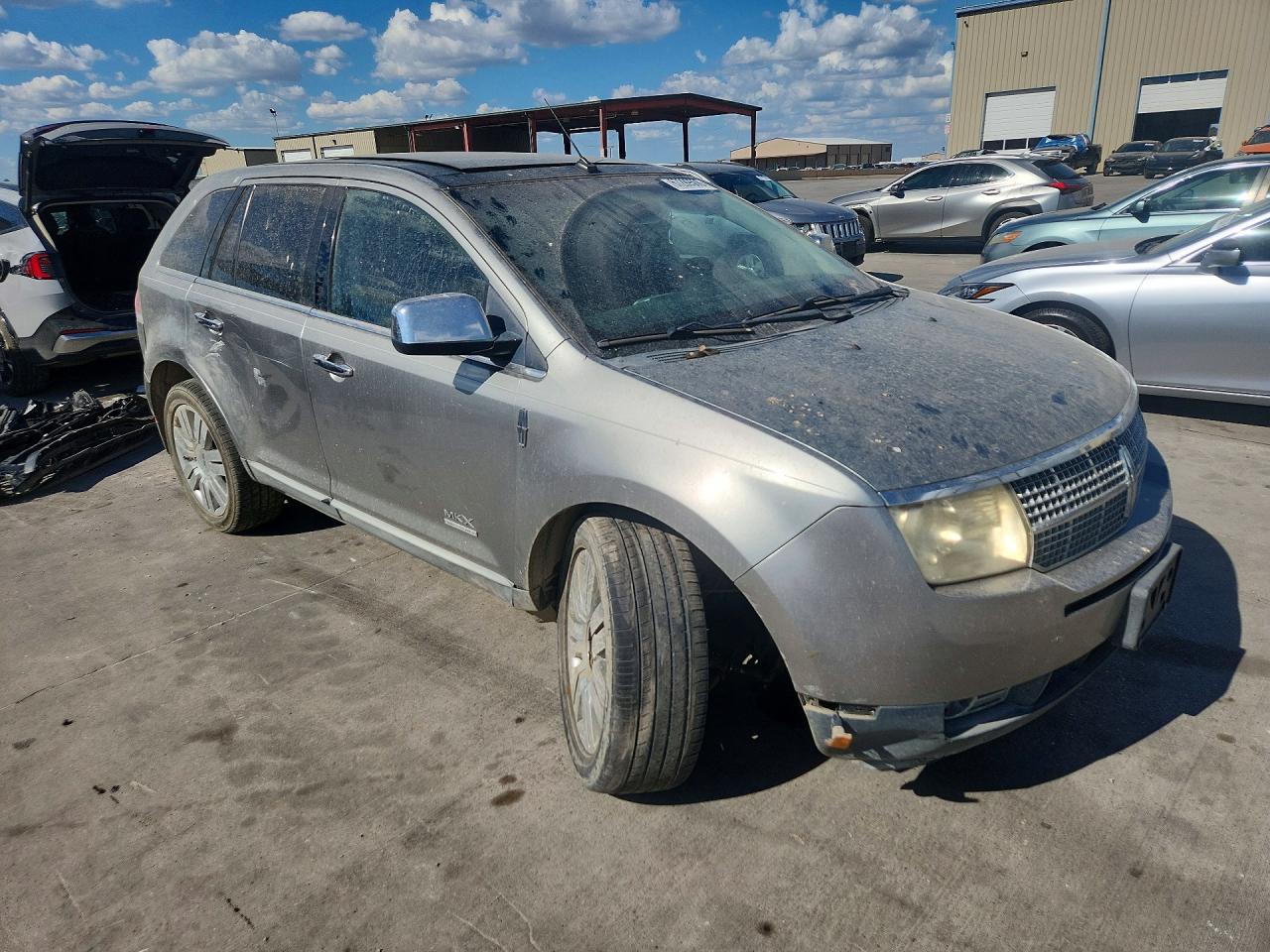 2008 Lincoln Mkx Серебряный vin: 2LMDU68CX8BJ00348