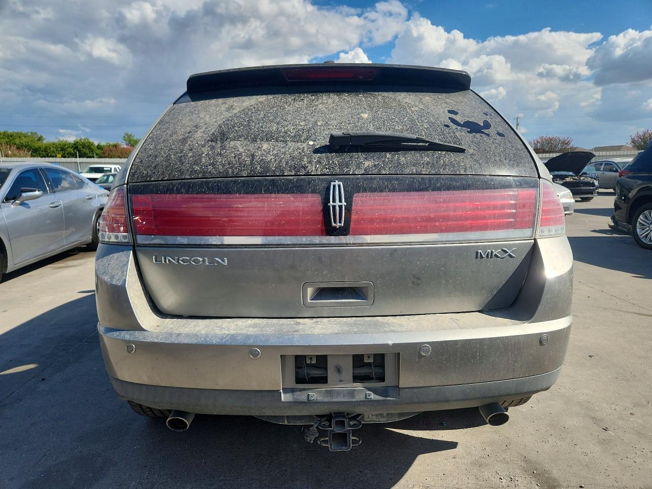 2008 Lincoln Mkx Серебряный vin: 2LMDU68CX8BJ00348