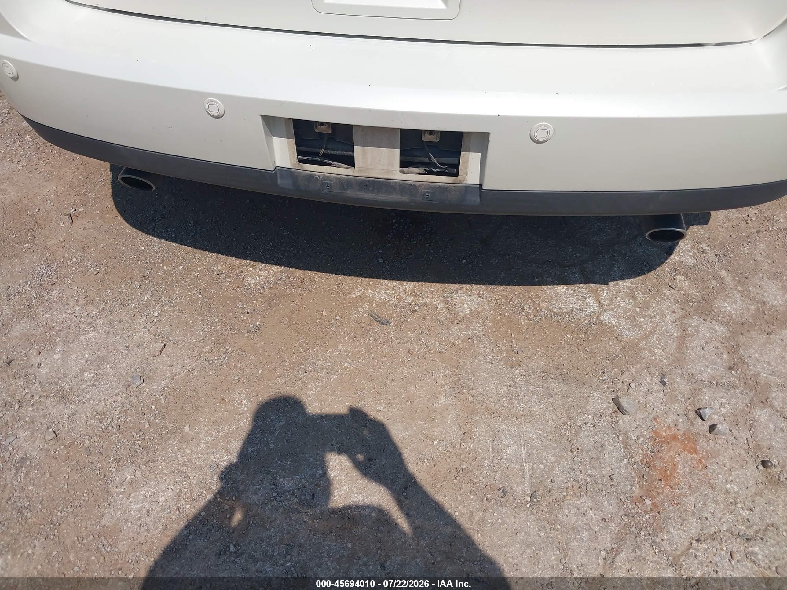 2008 Lincoln Mkx   White vin: 2LMDU68CX8BJ39666