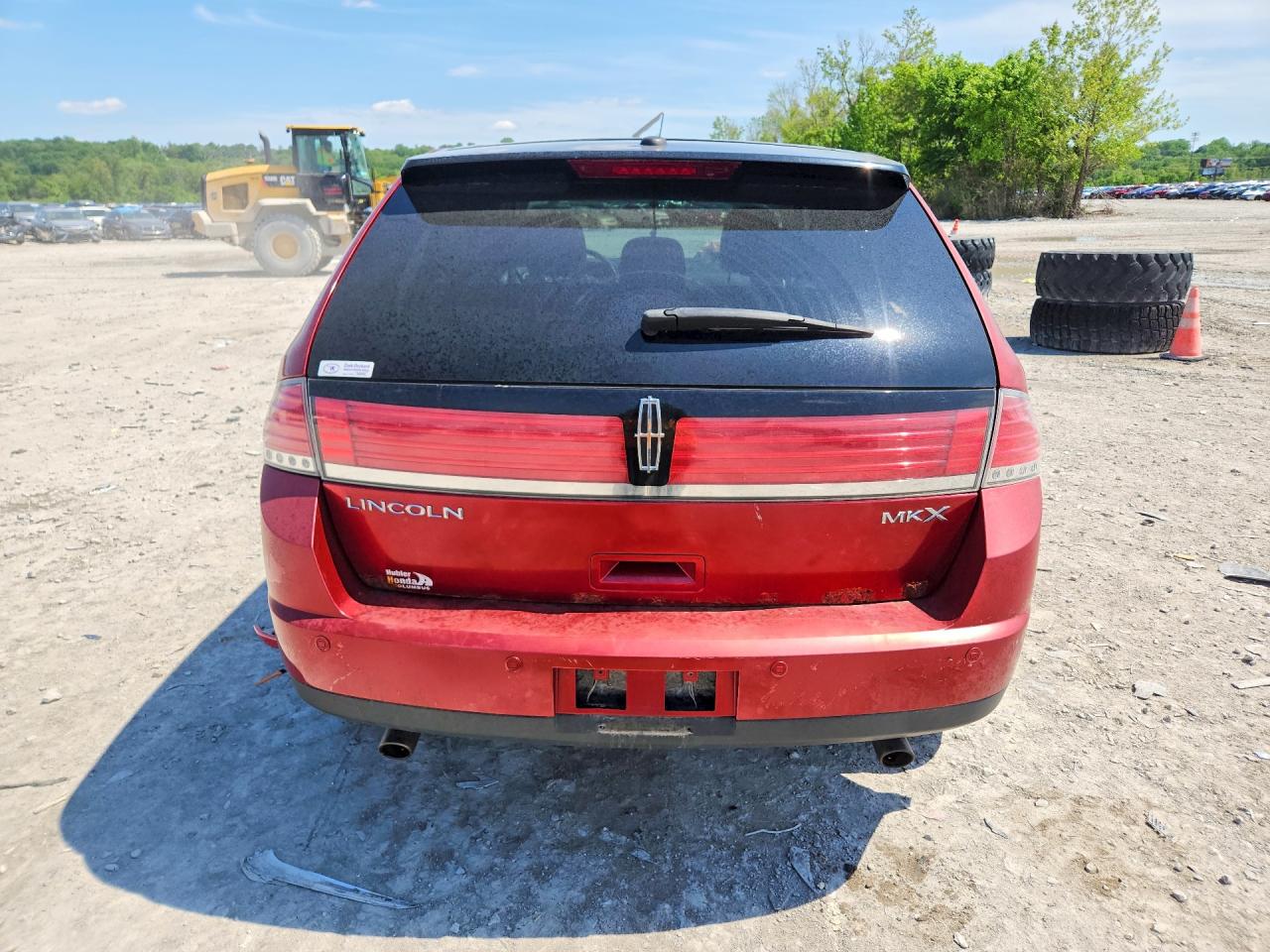 2009 Lincoln Mkx Красный vin: 2LMDU68CX9BJ08323