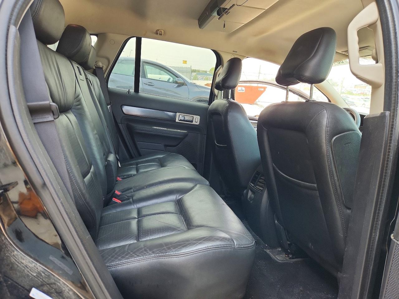 2007 Lincoln Mkx Select Black vin: 2LMDU88C07BJ06119