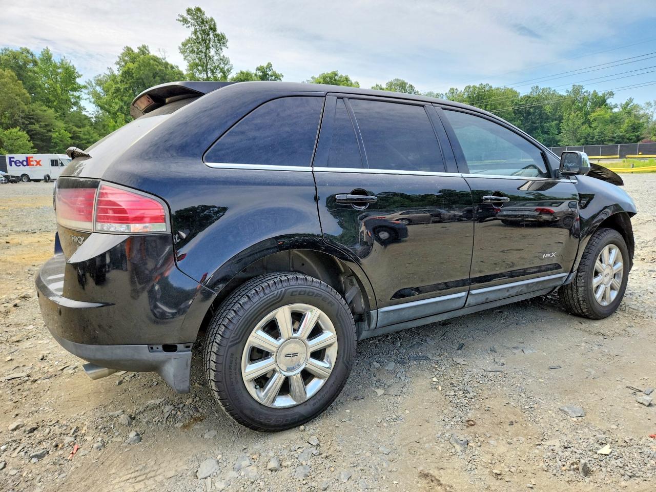 2007 Lincoln Mkx Black vin: 2LMDU88C07BJ23647
