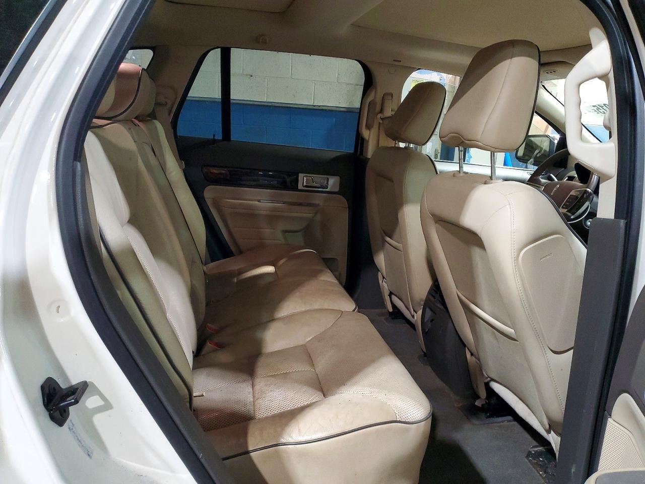 2008 Lincoln Mkx White vin: 2LMDU88C08BJ07417