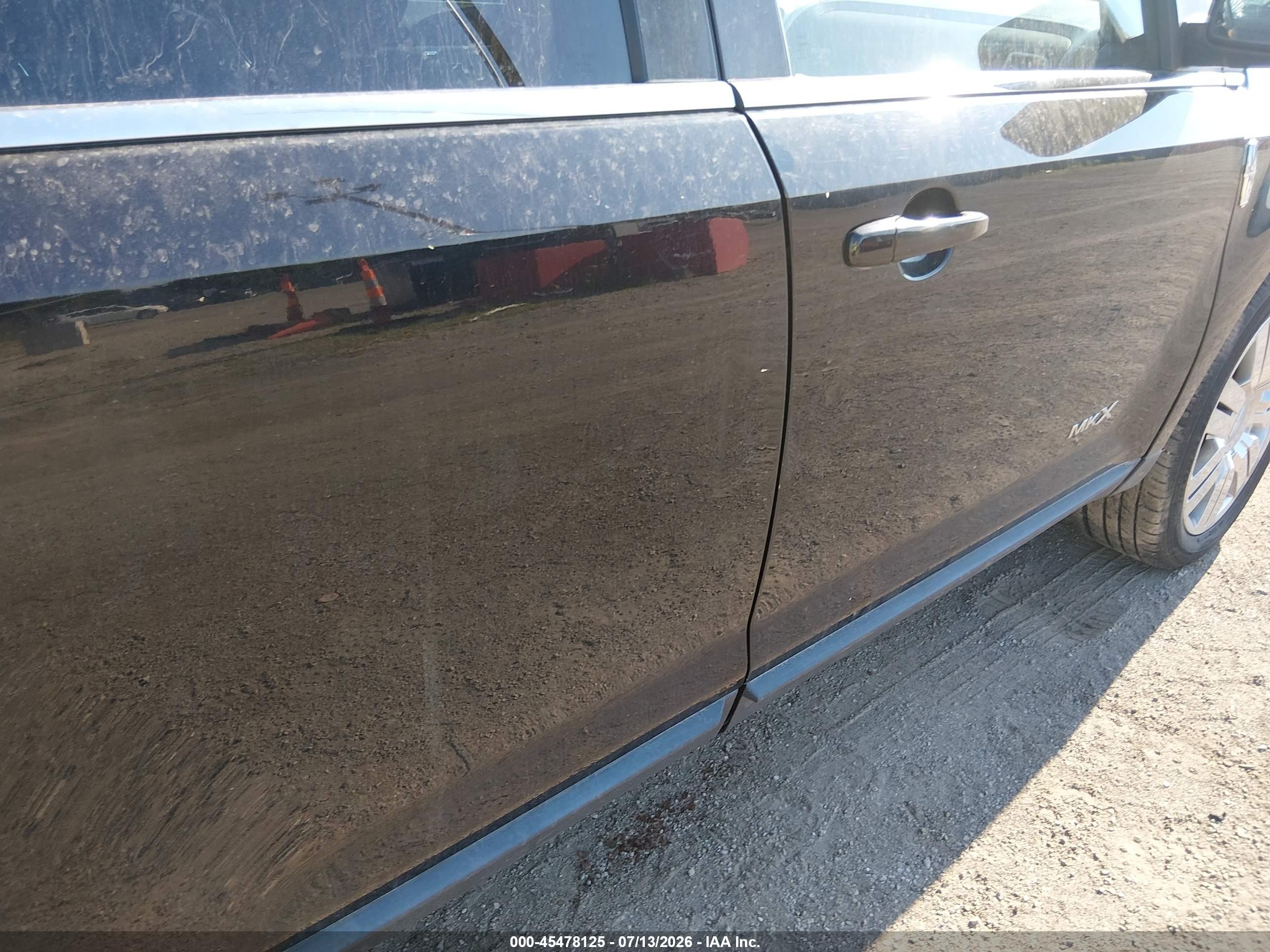 2008 Lincoln Mkx   Black vin: 2LMDU88C08BJ25223