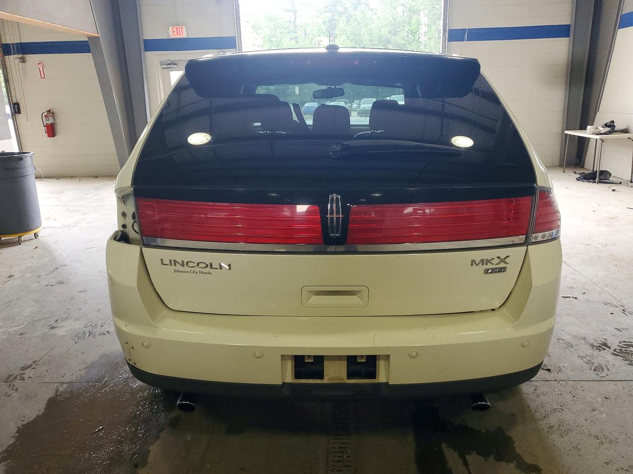 2007 Lincoln Mkx Beige vin: 2LMDU88C17BJ09918