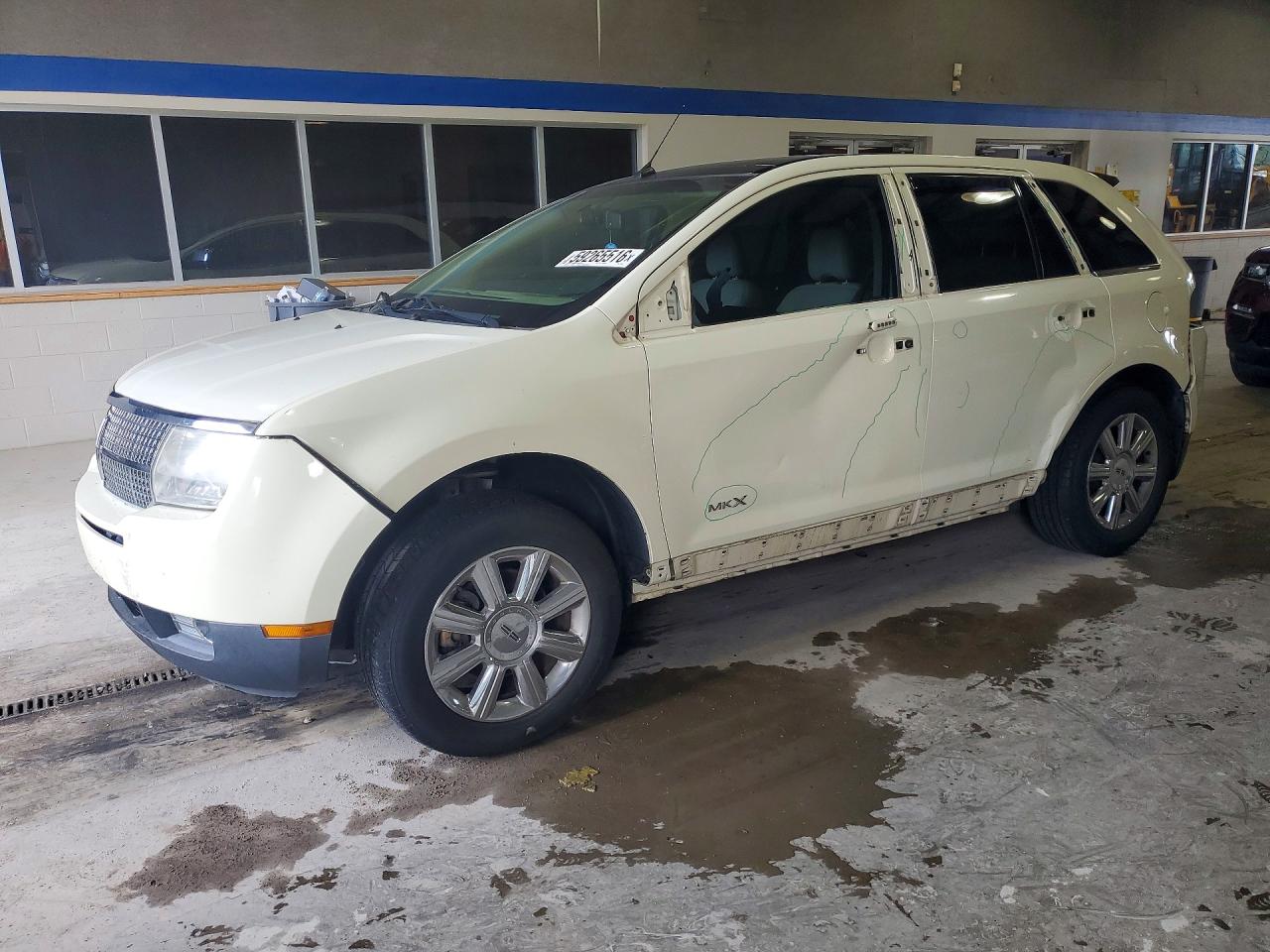 2007 Lincoln Mkx Beige vin: 2LMDU88C17BJ09918