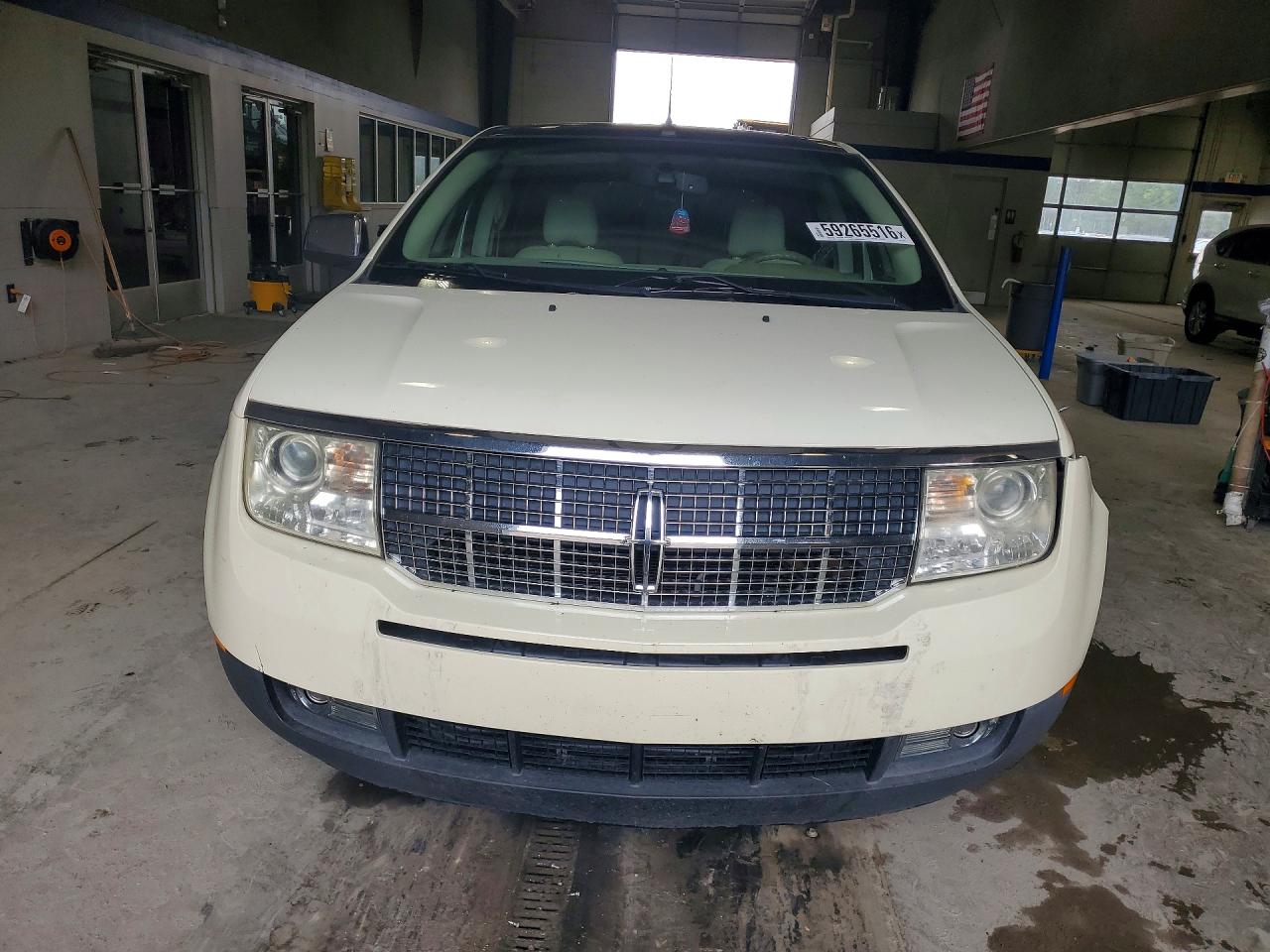 2007 Lincoln Mkx Beige vin: 2LMDU88C17BJ09918